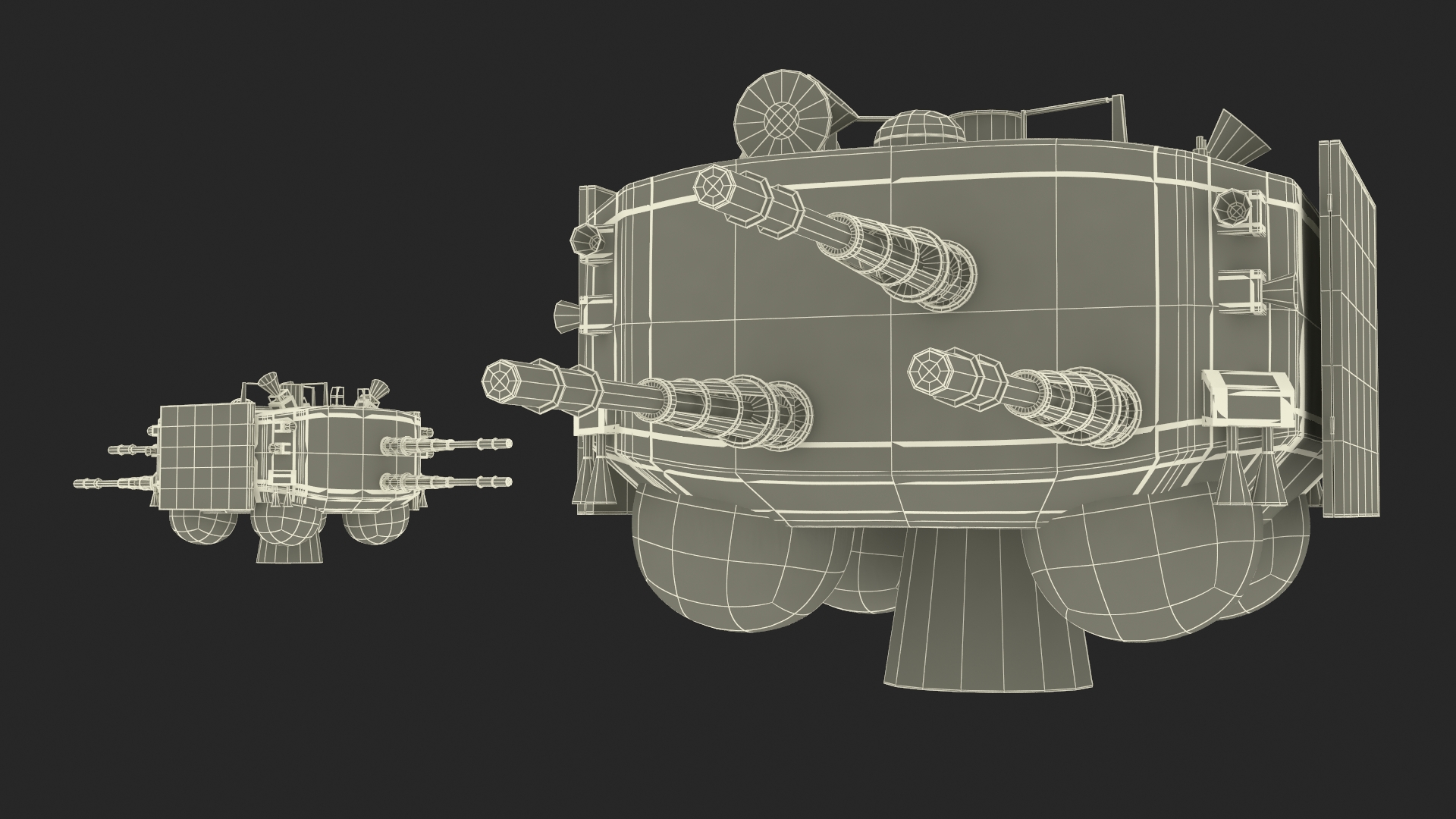 3D model Lunar Lander Ascender from Change-5