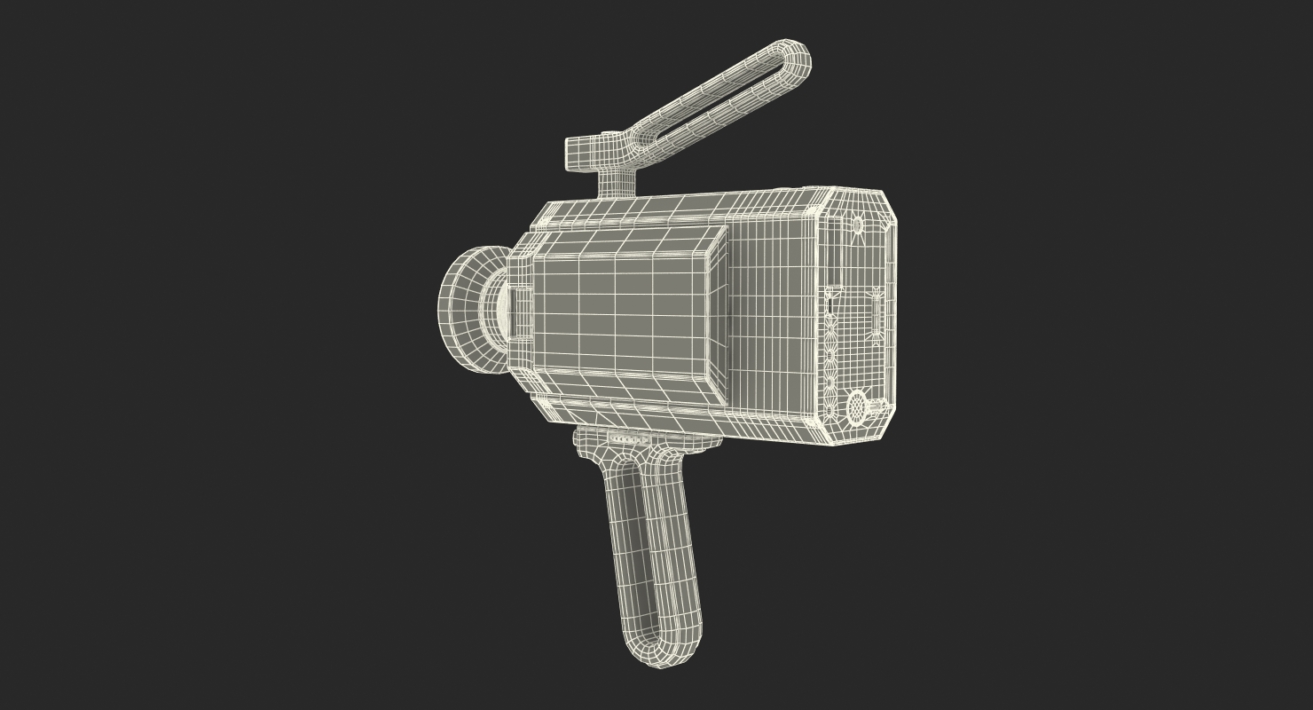 3D Kodak Super 8 Movie Camera