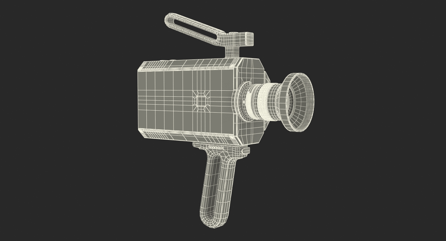 3D Kodak Super 8 Movie Camera