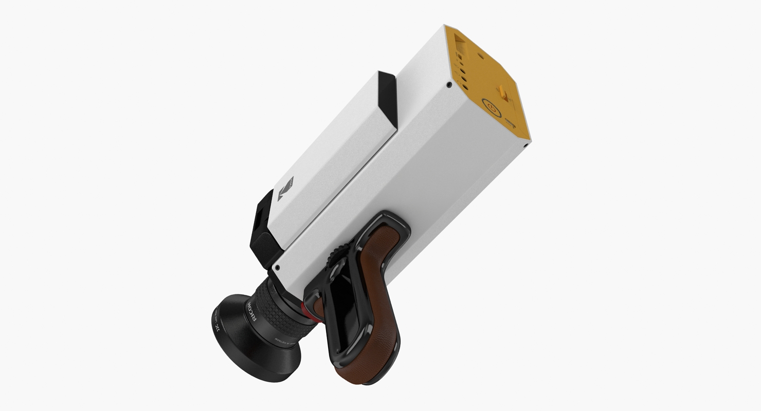 3D Kodak Super 8 Movie Camera