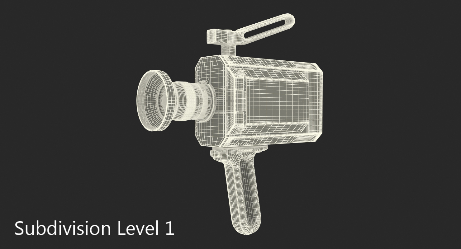 3D Kodak Super 8 Movie Camera