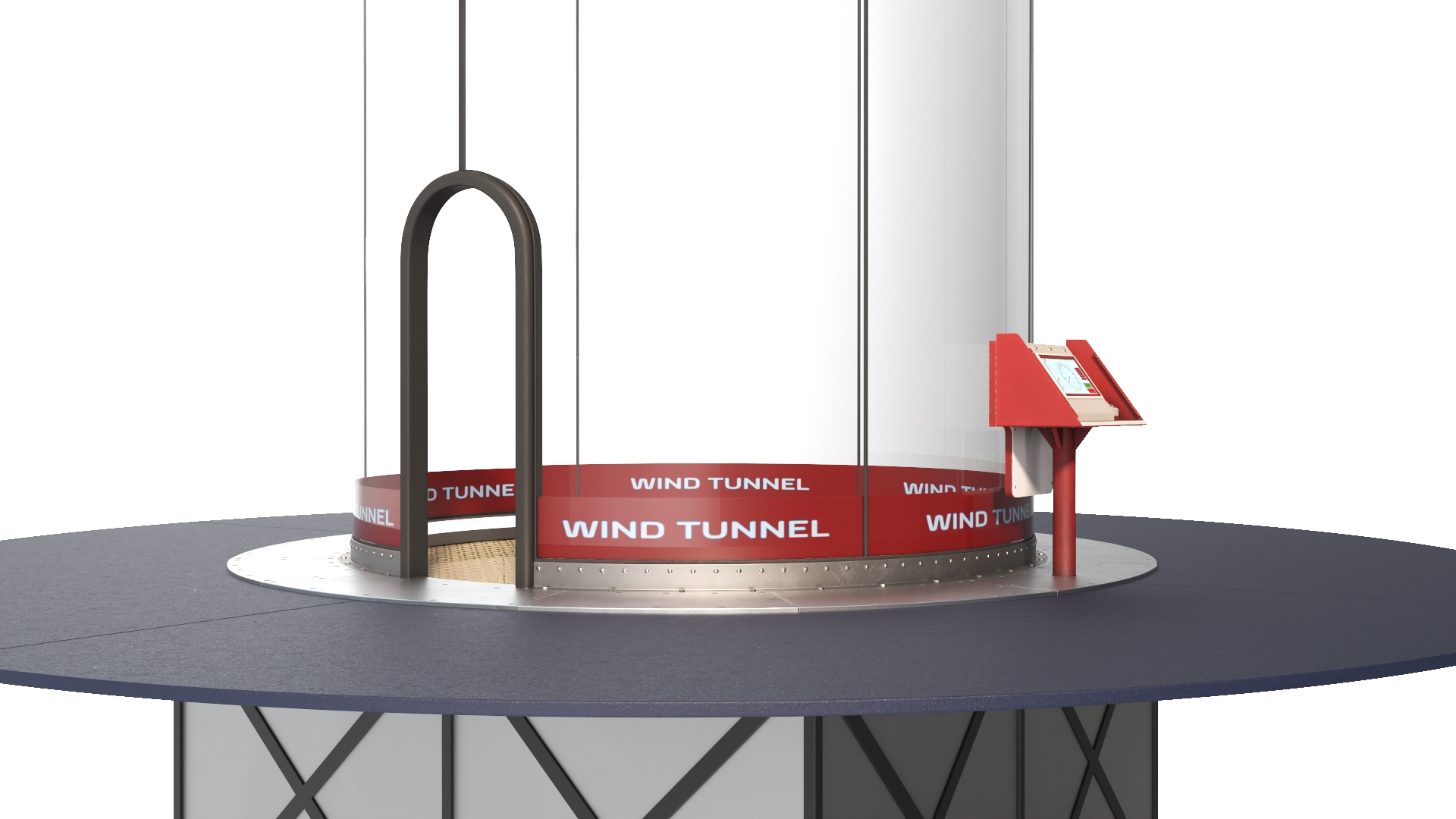 3D model Vertical Wind Tunnel