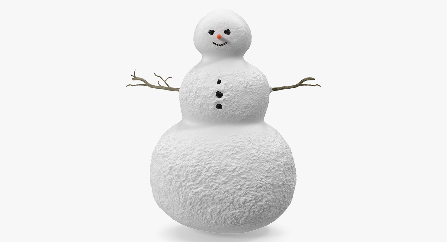 Snowman 3D model