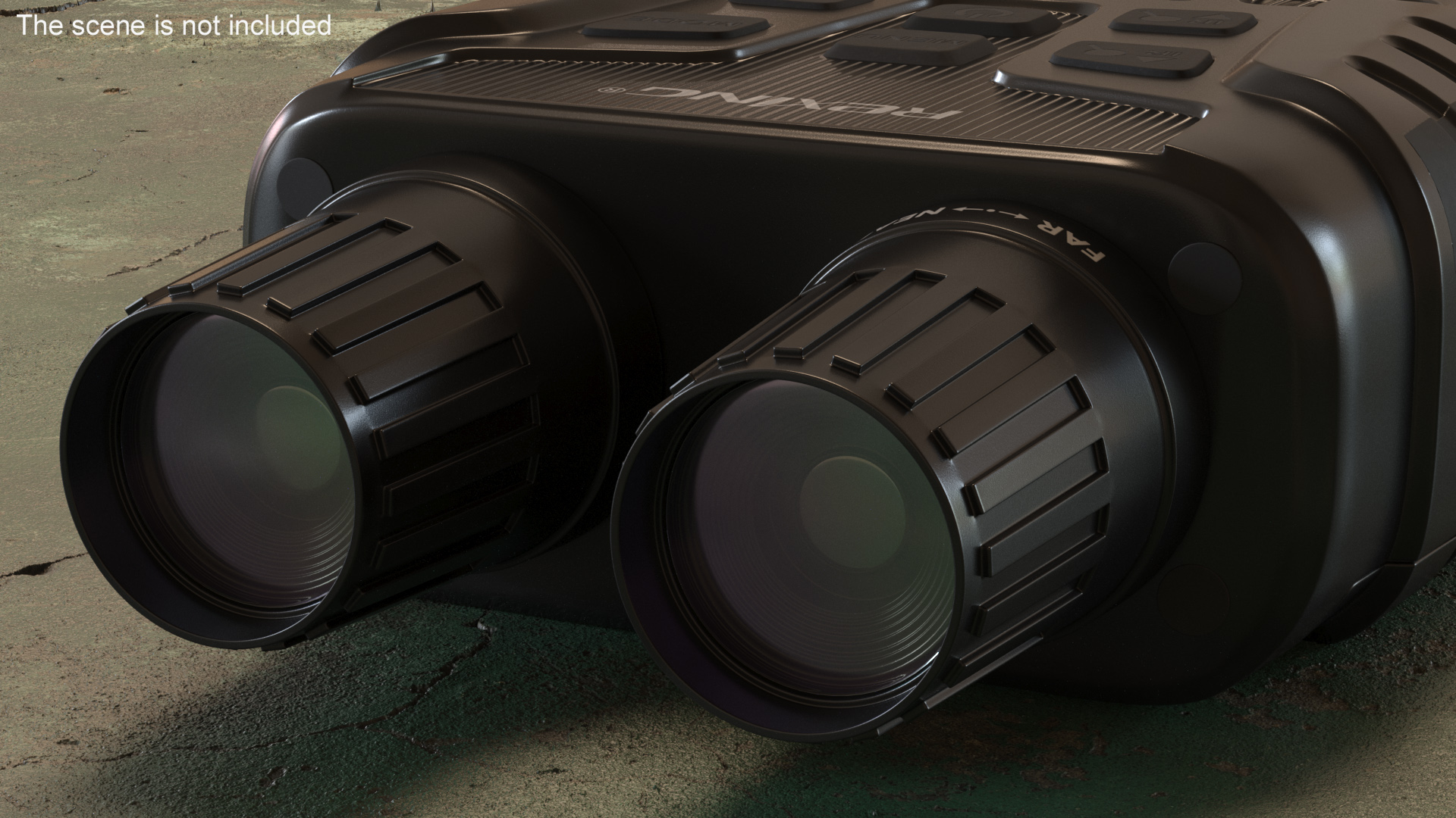 Night Vision Binocular Rexing 3D model