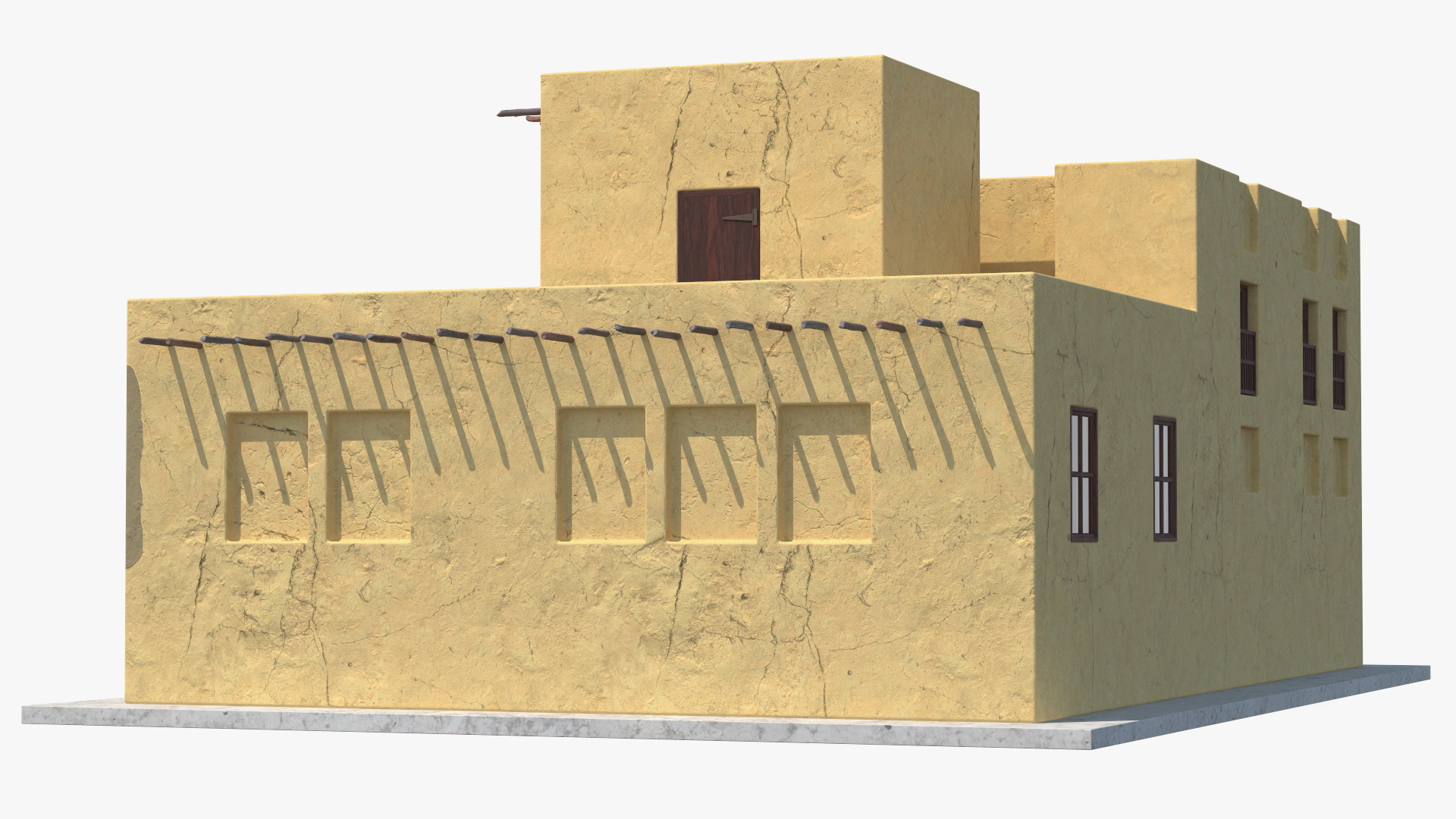 Middle Eastern Traditional House 3D