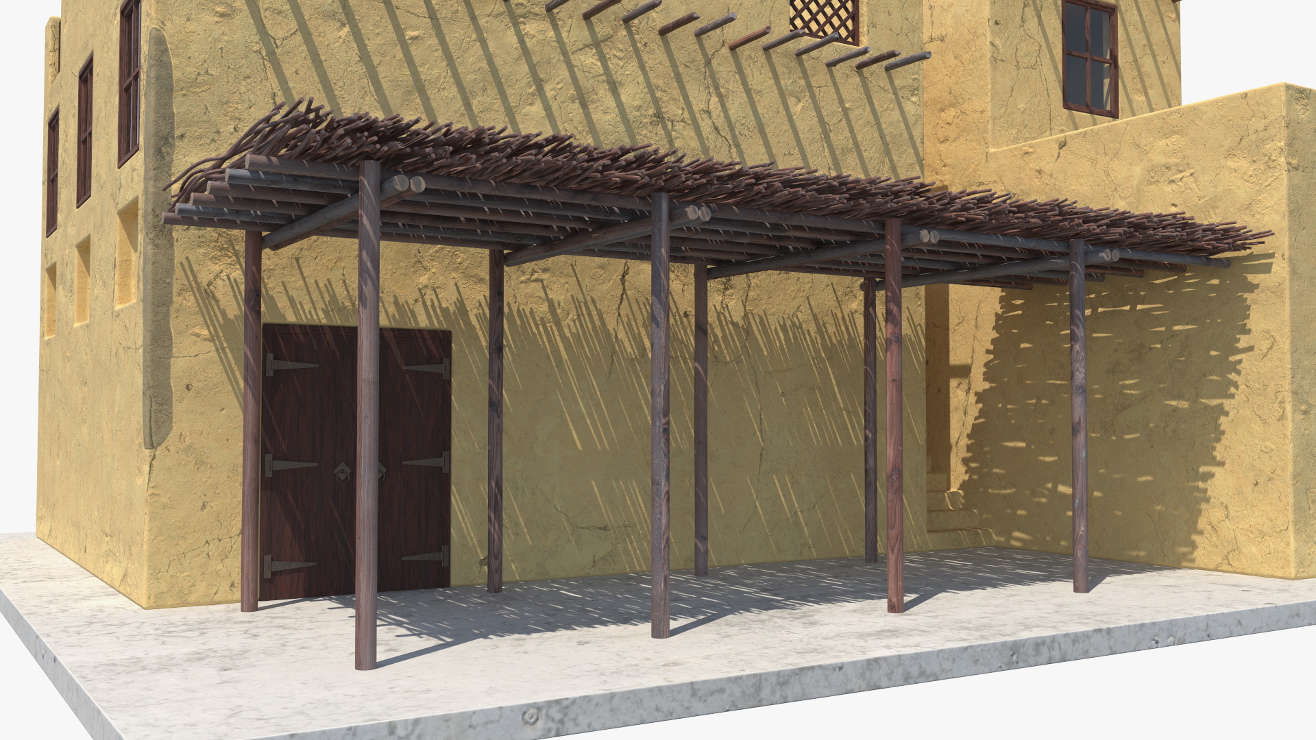 Middle Eastern Traditional House 3D