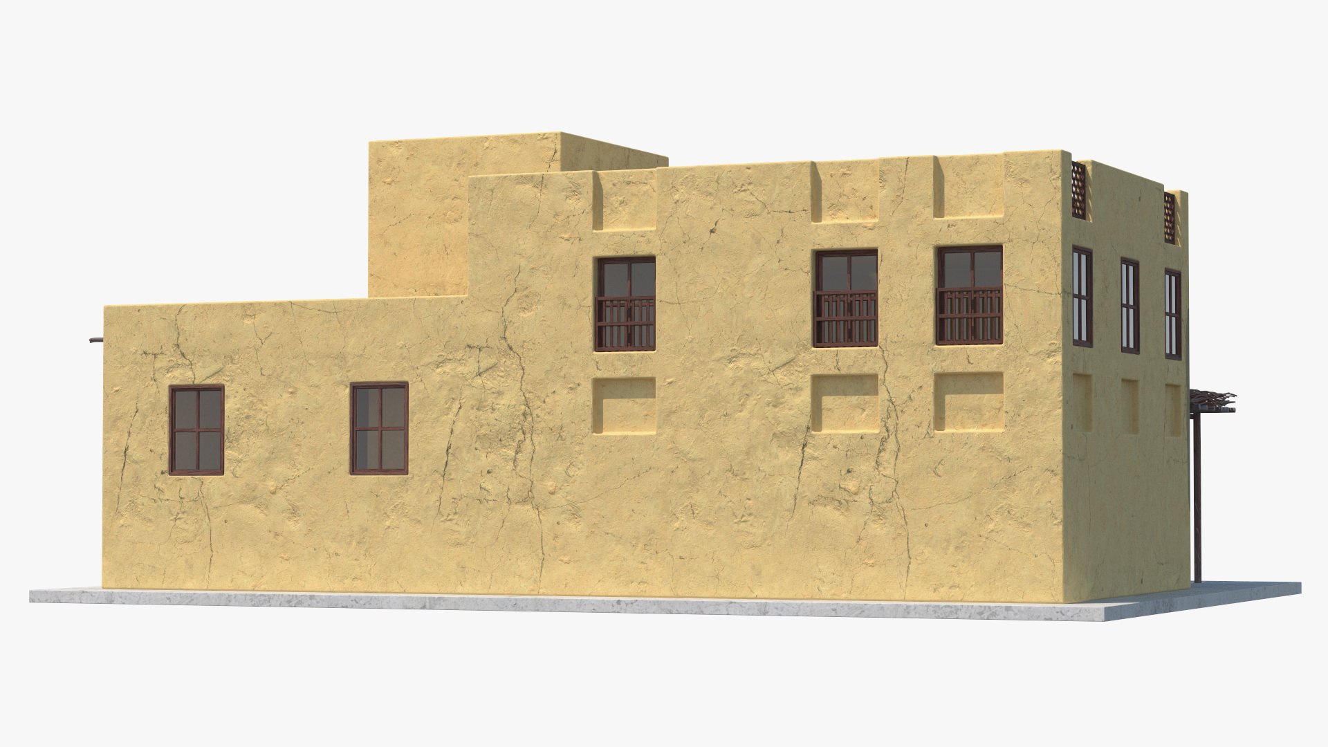 Middle Eastern Traditional House 3D