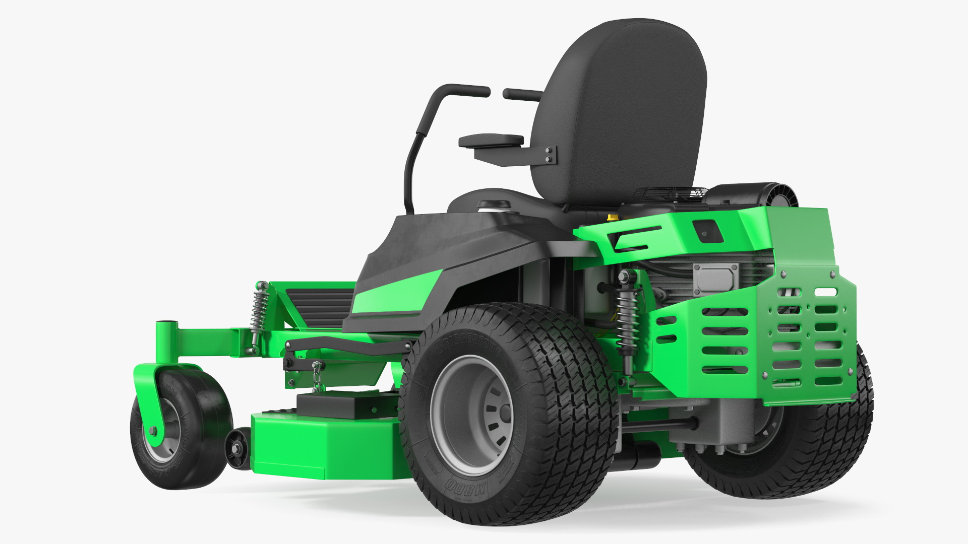 3D model Zero Turn Lawn Mower Generic Rigged