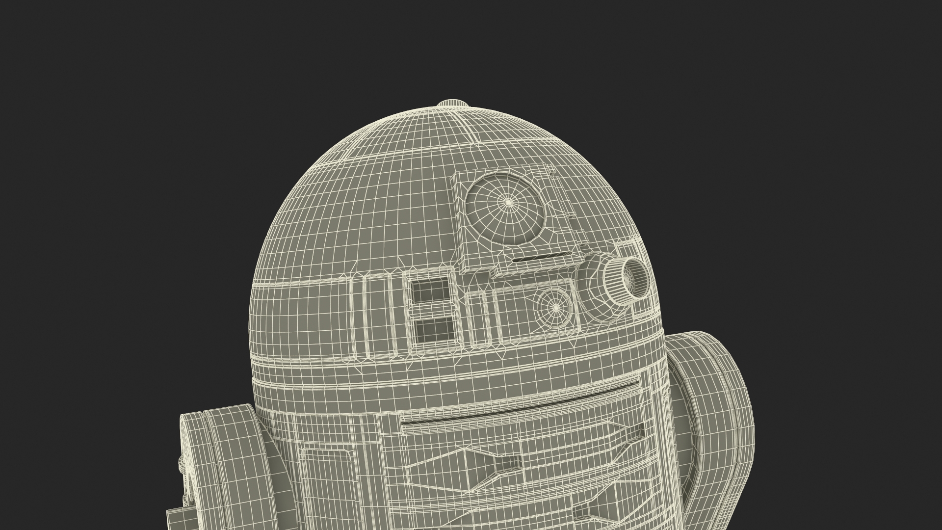 3D R2-D2 Droid