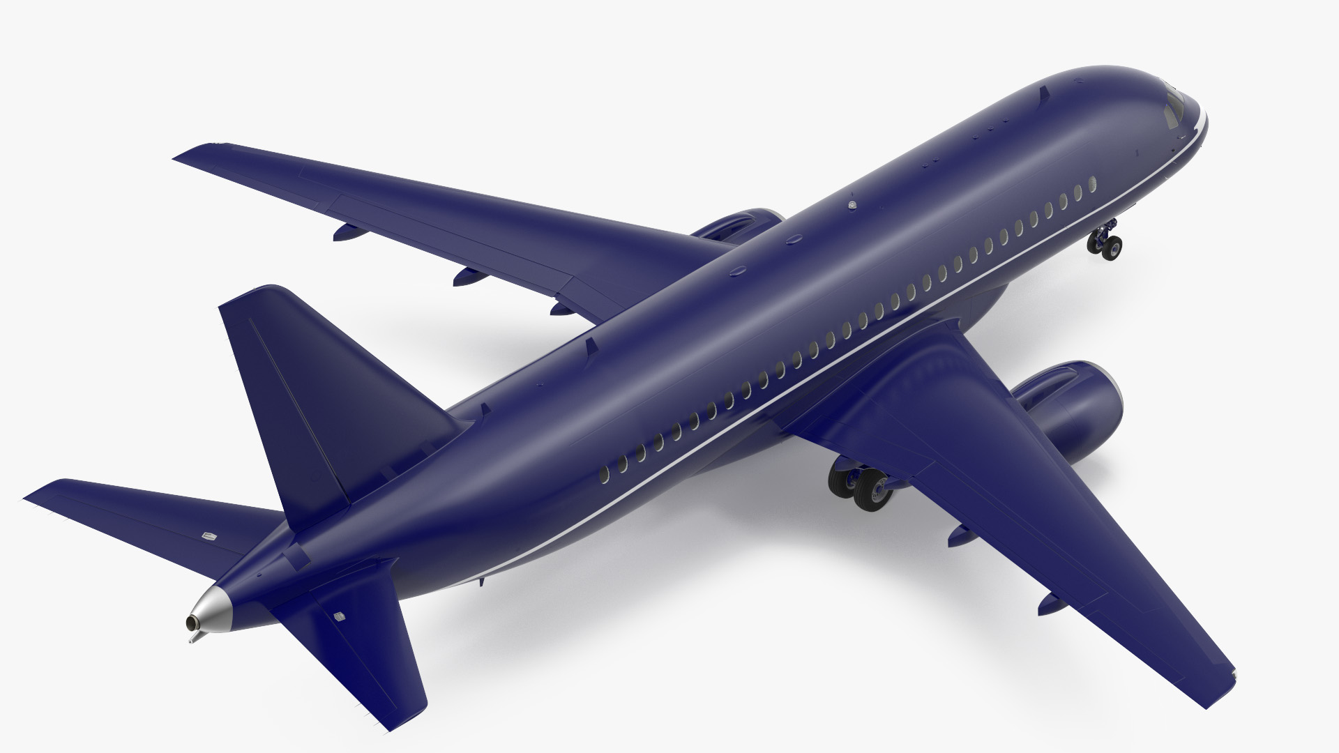 Sukhoi Superjet 100 3D model