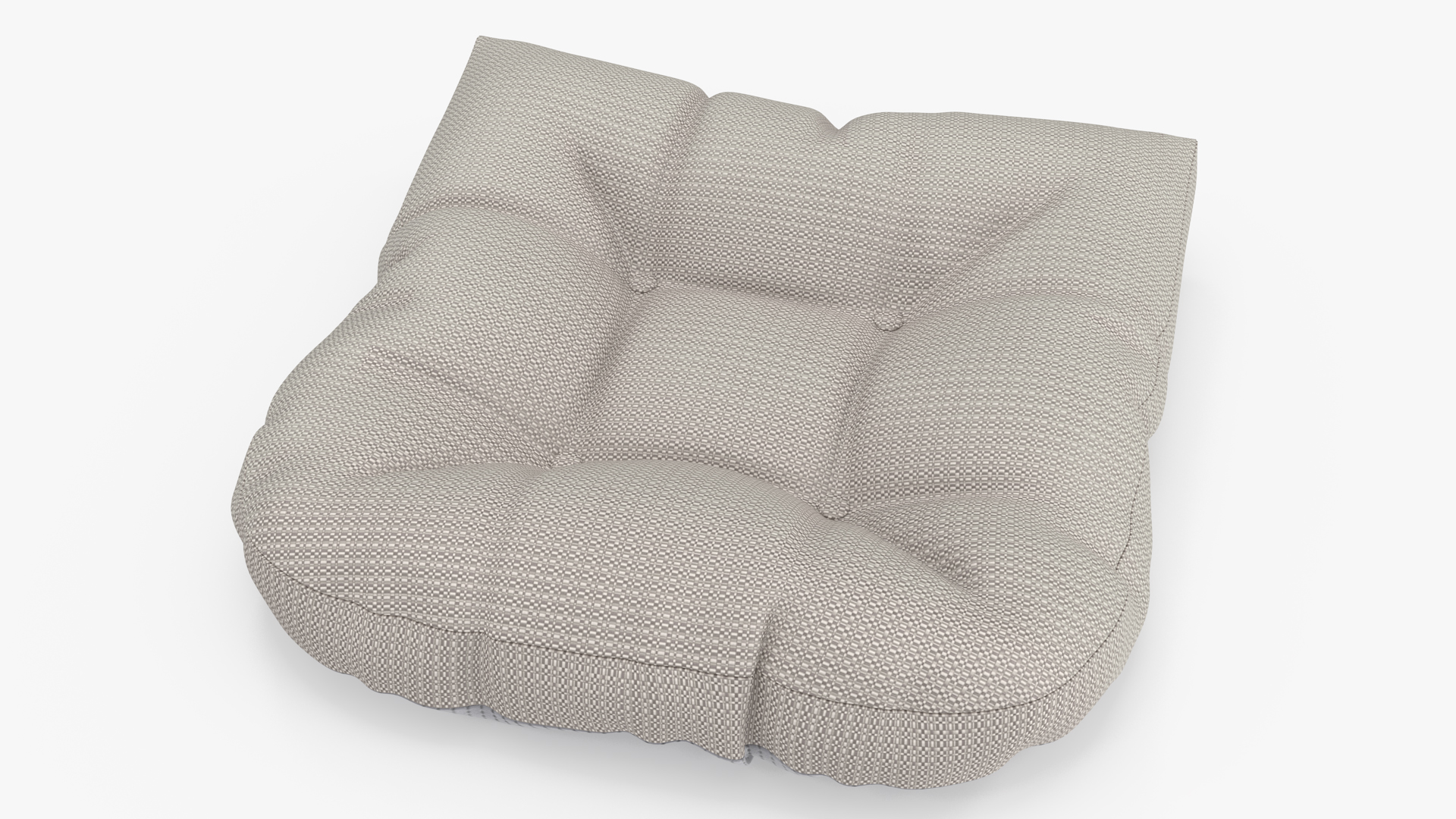 Chair Pad Gray 3D model