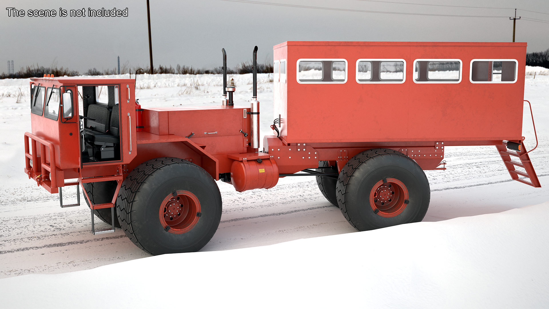 Antarctica Delta Vehicle 3D model