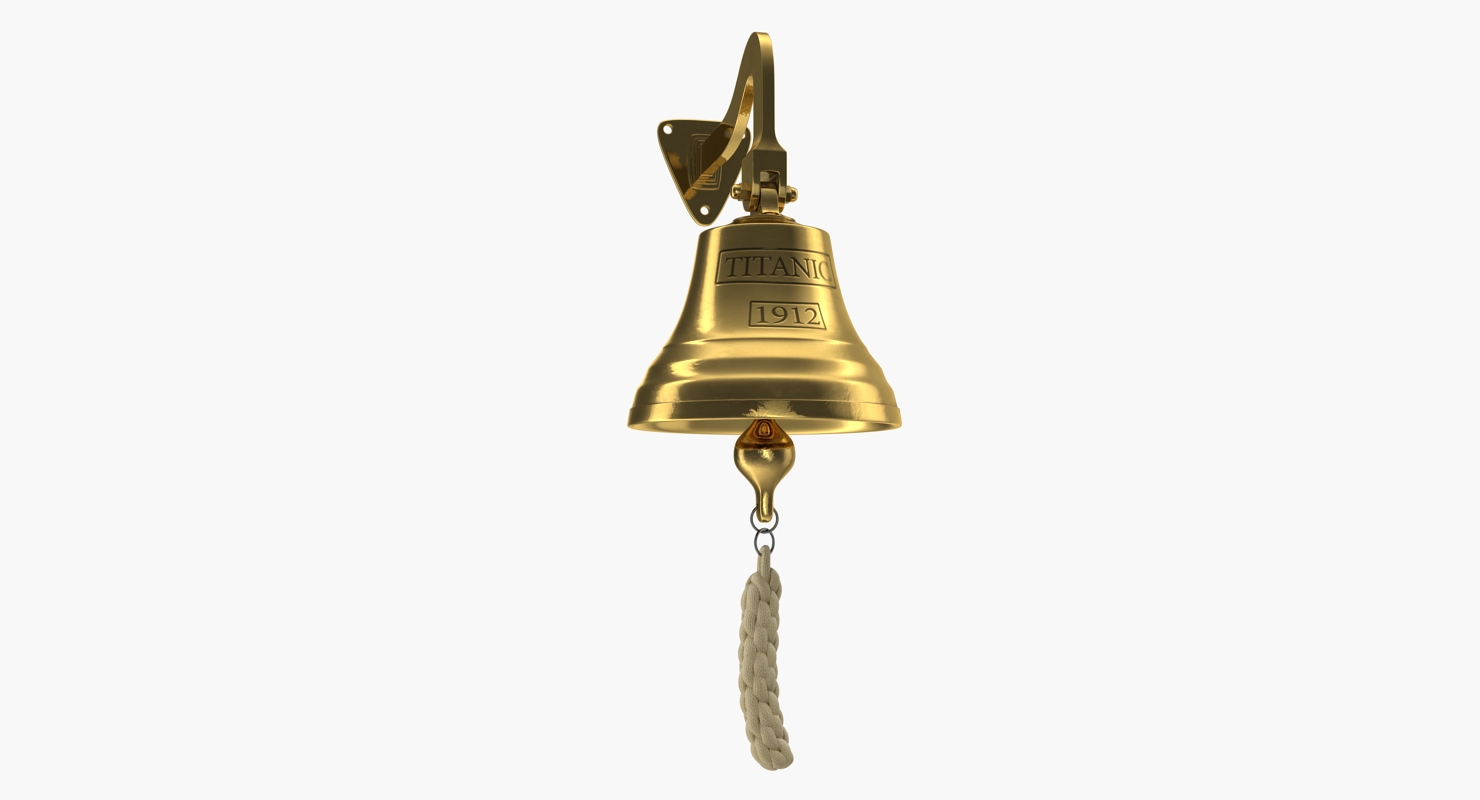 Titanic Bronze Bell 3D model