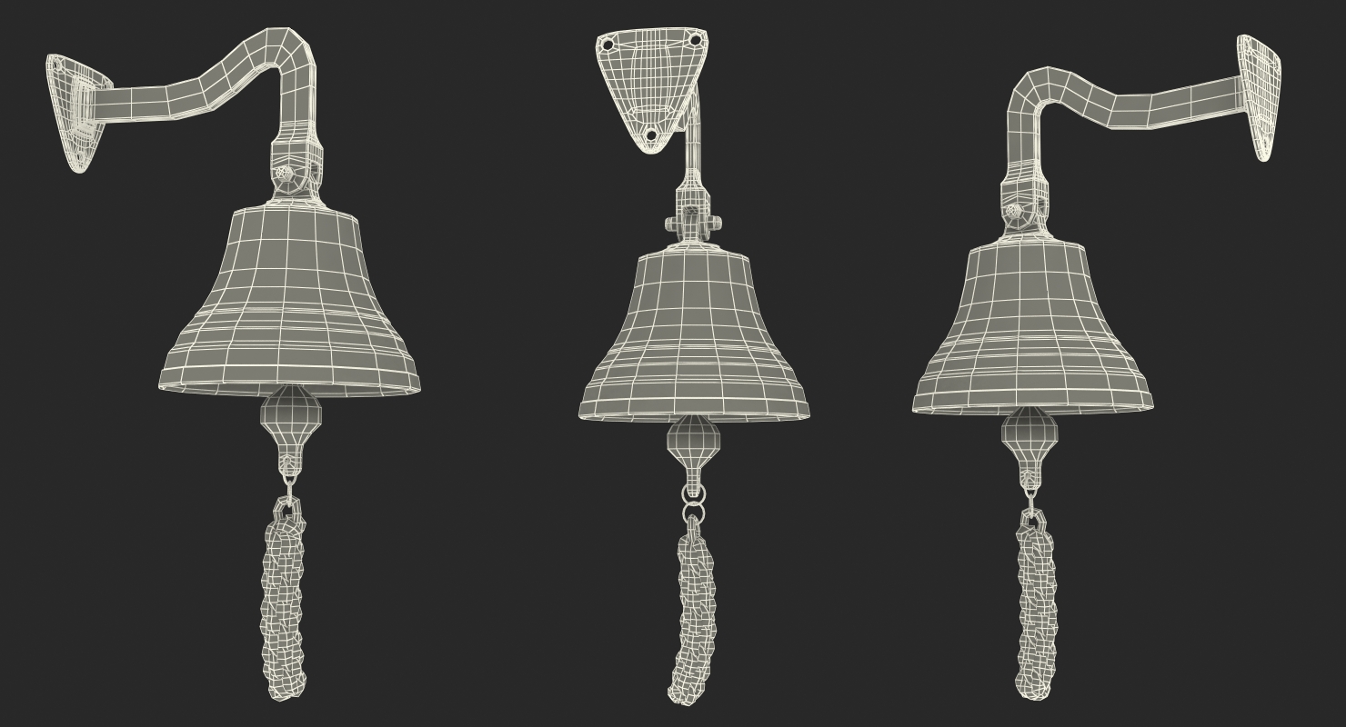 Titanic Bronze Bell 3D model