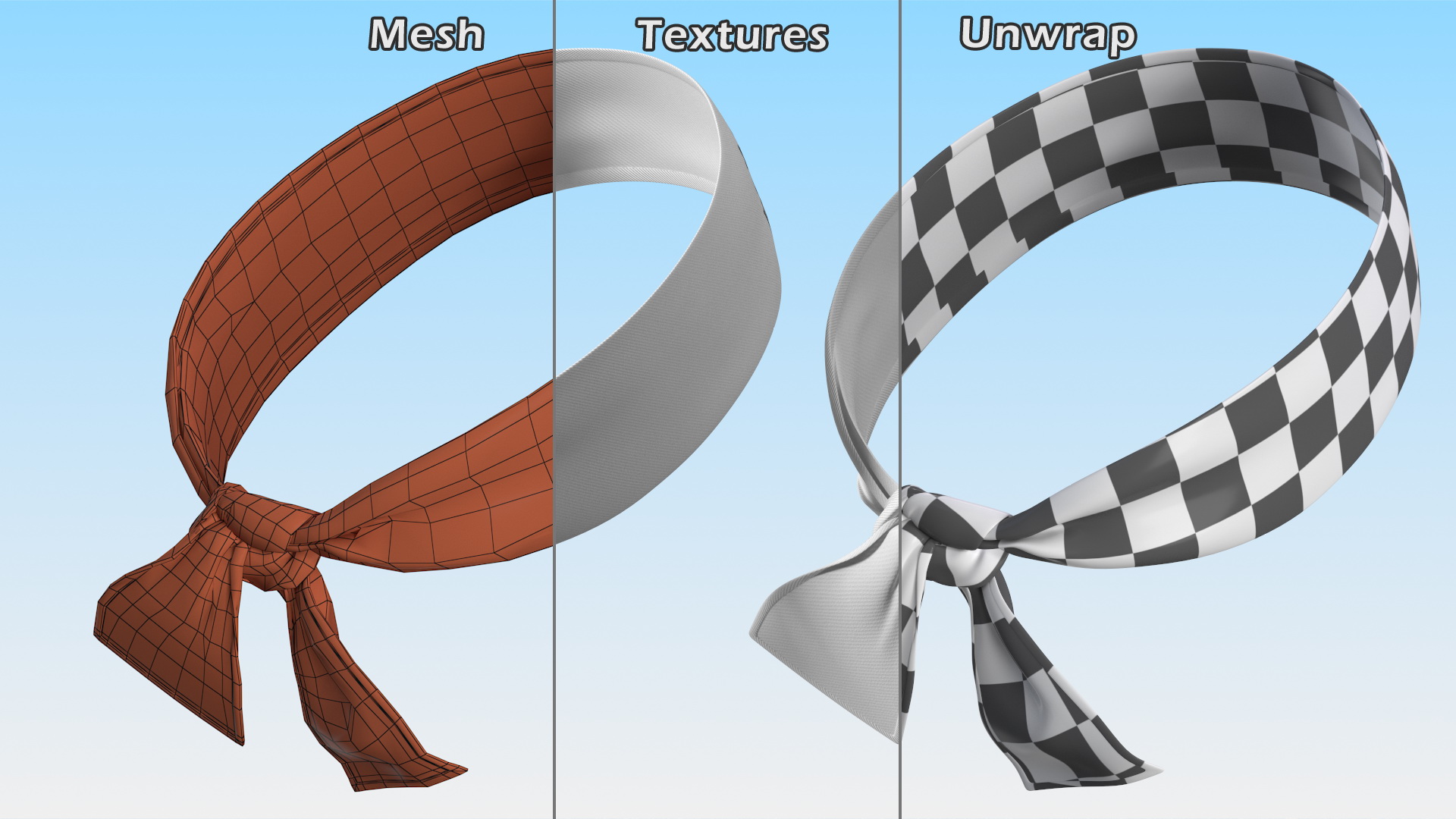 3D Headband Rise model