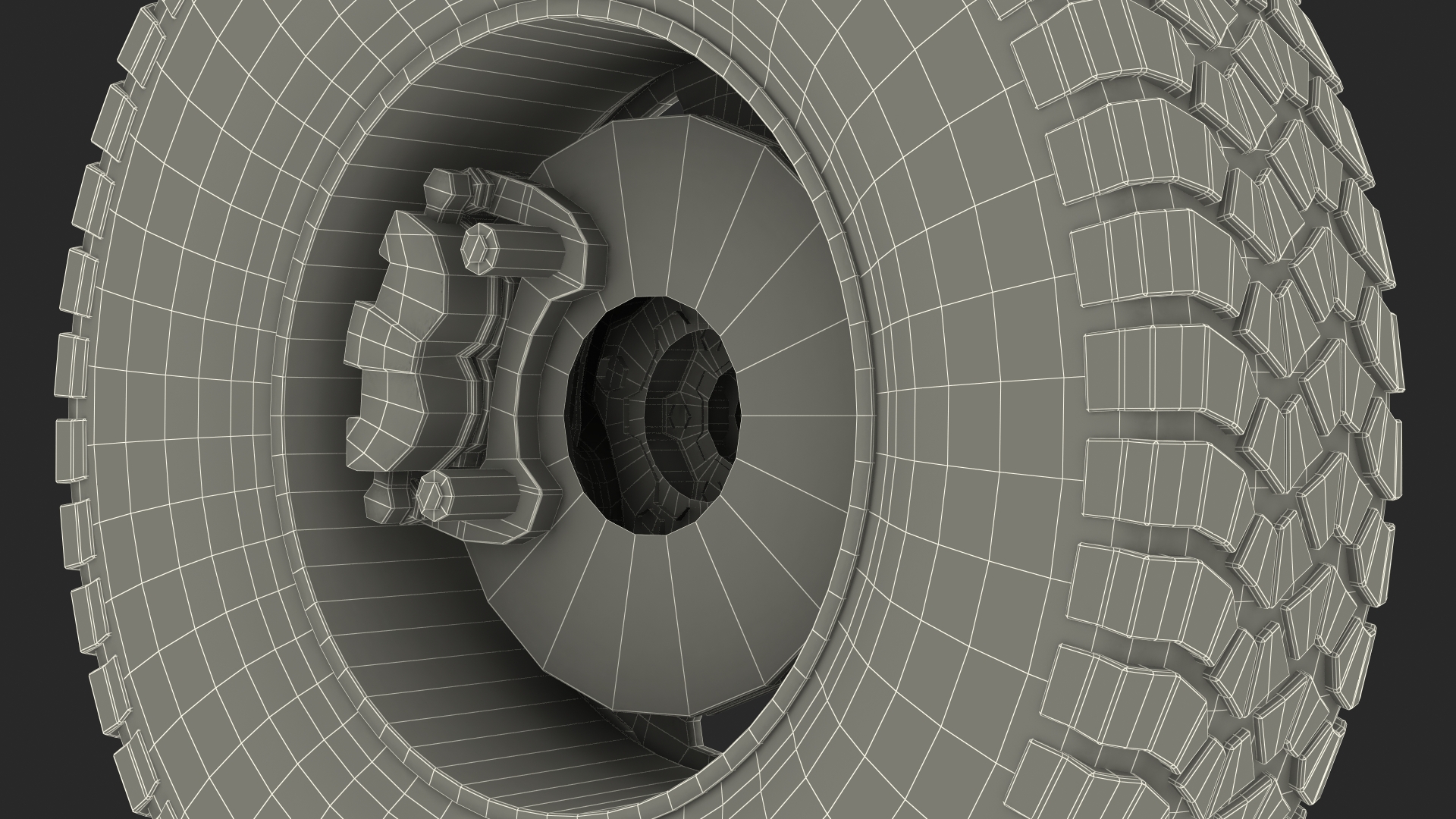 Hankook Dynapro MT Wheel 3D model