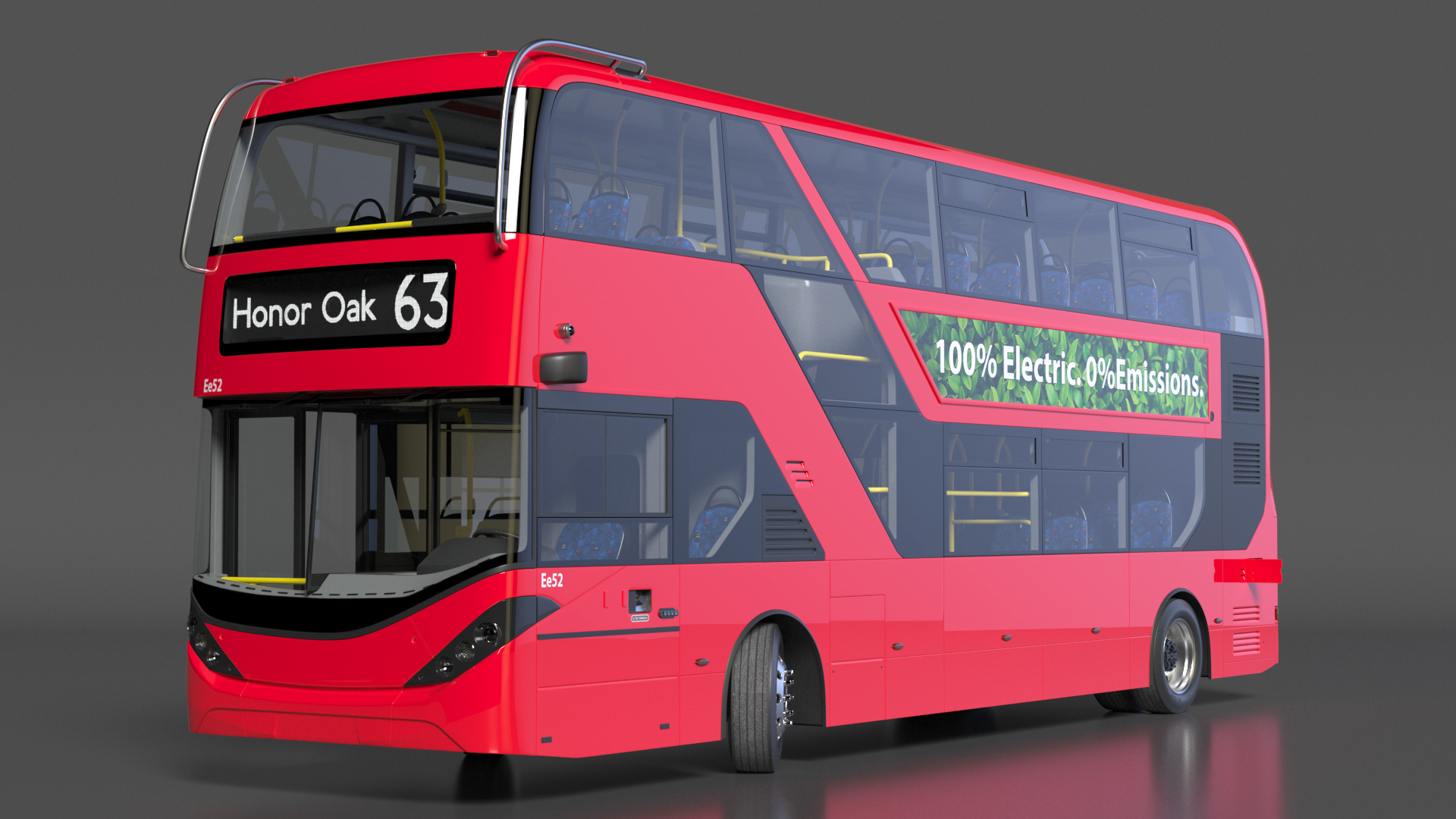 3D model Honor Oak Double Decker Rigged