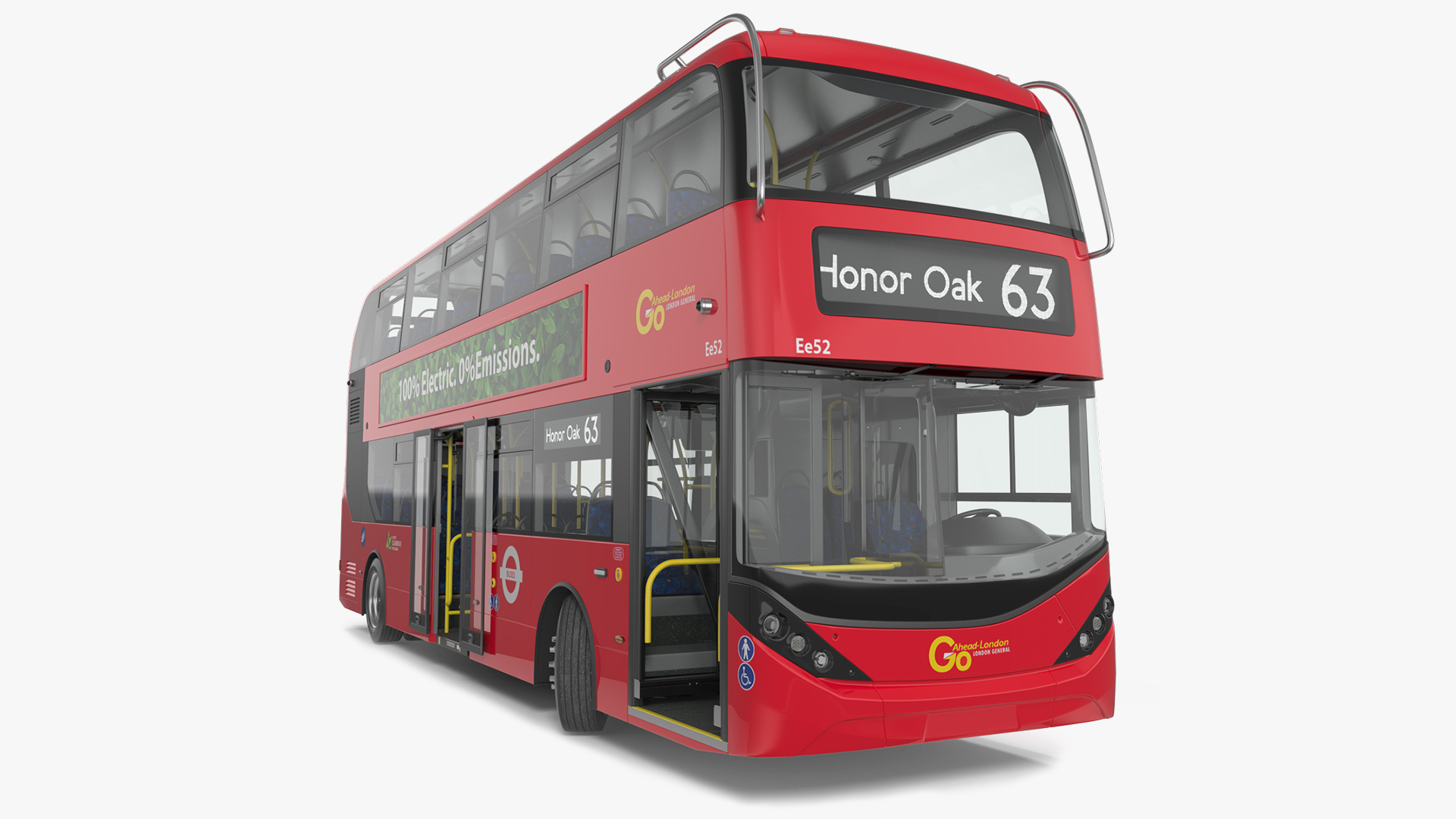 3D model Honor Oak Double Decker Rigged