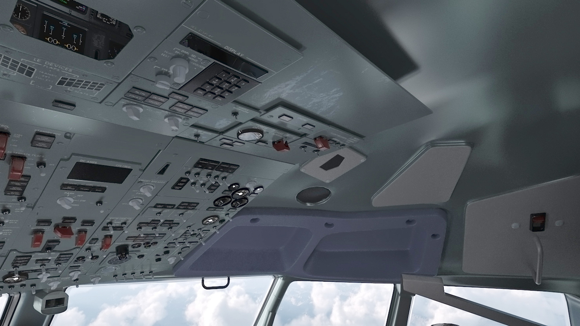 3D United Airlines Boeing 737-700 with Interior Rigged