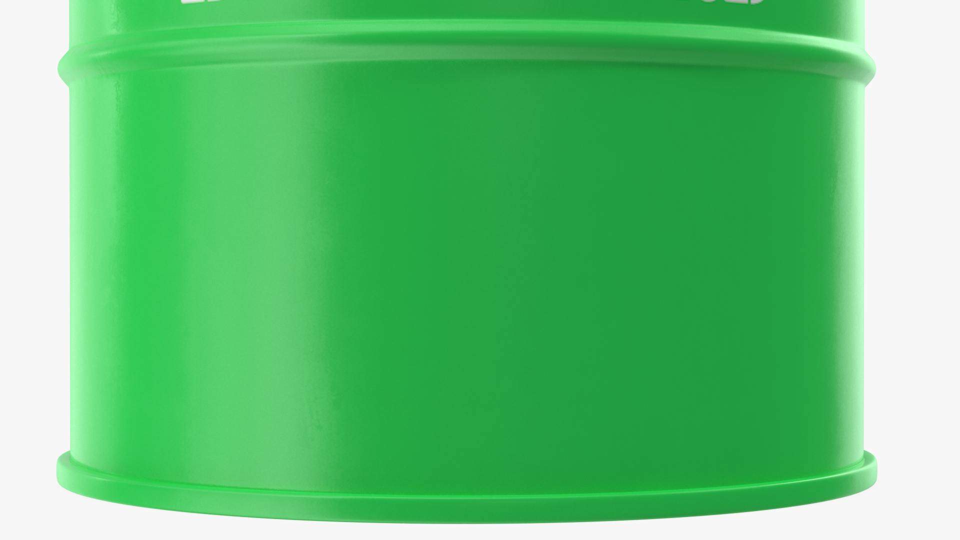 3D Biohazard Toxic Waste Barrel model