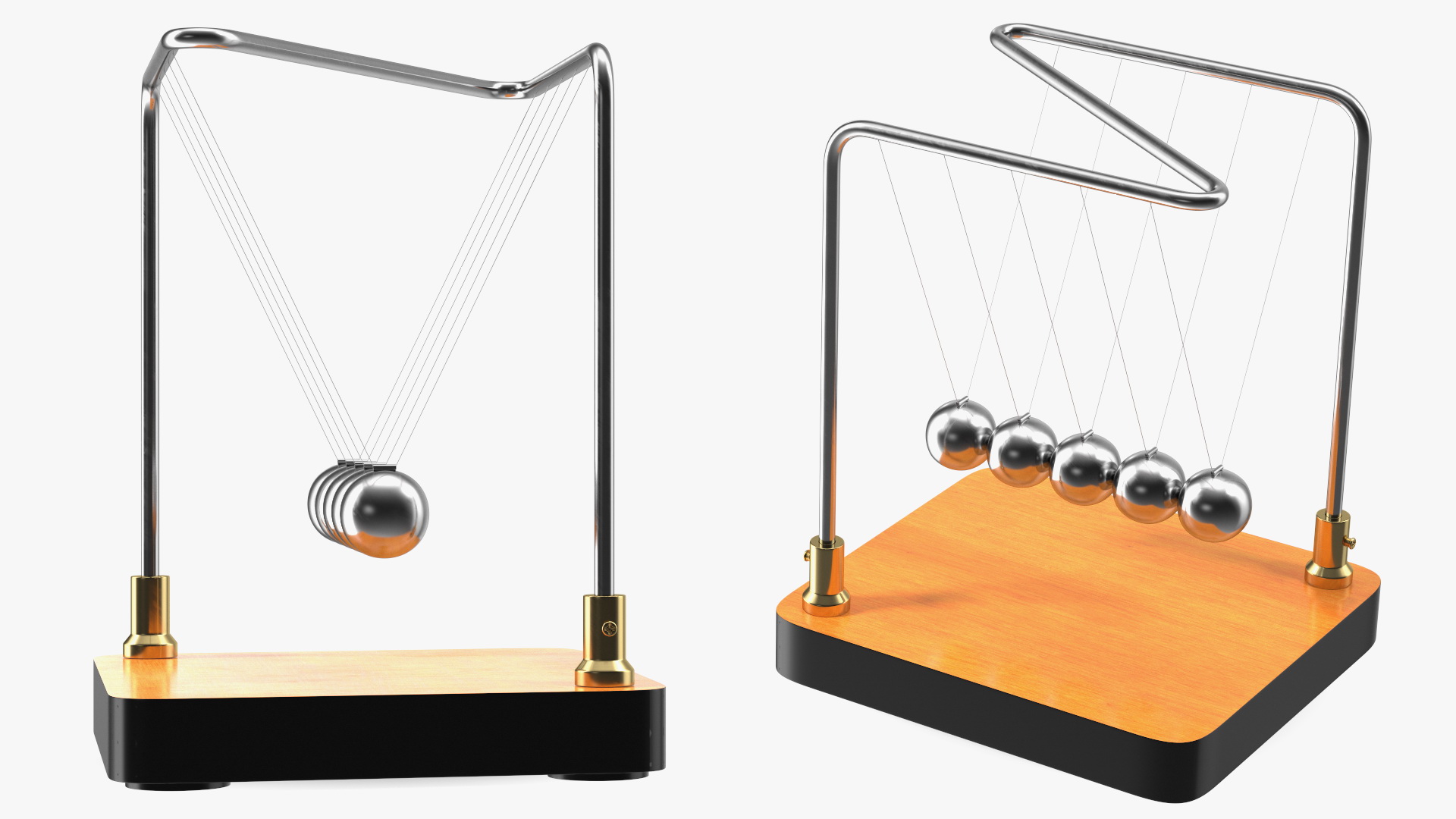 Newton Cradle Balance Balls 3D