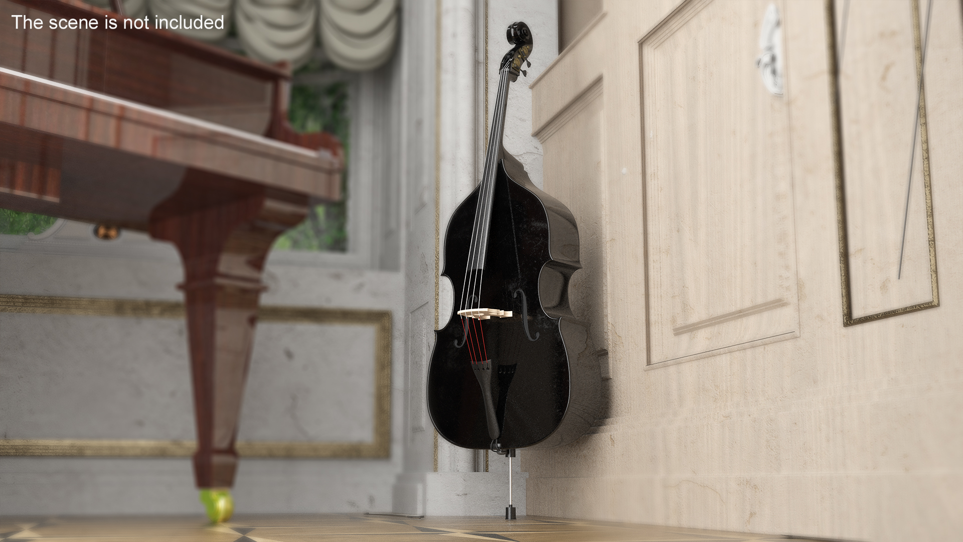 Double-Bass Black 3D