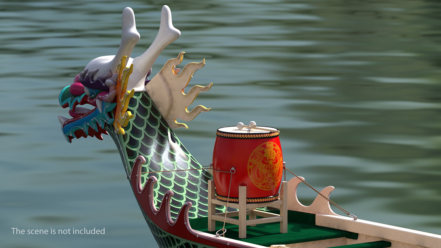 Chinese Drum 3D