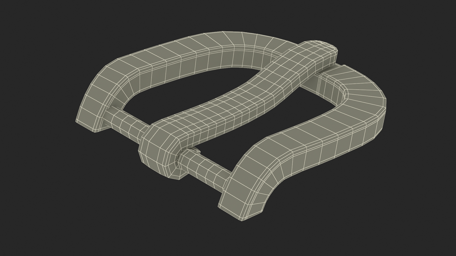 Used Shoe Belt 3D model