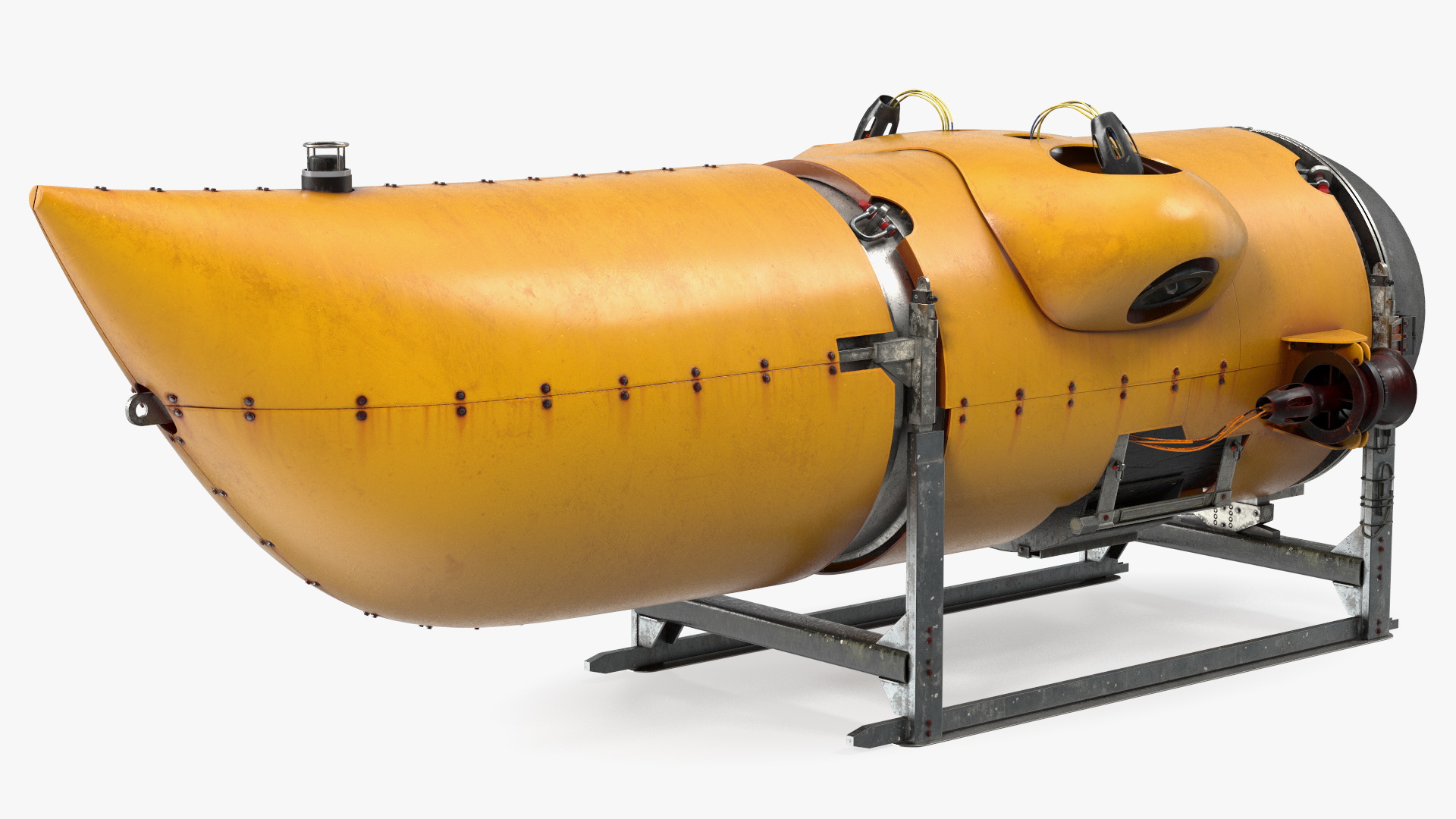 3D Tourist Modern Submarine Old model