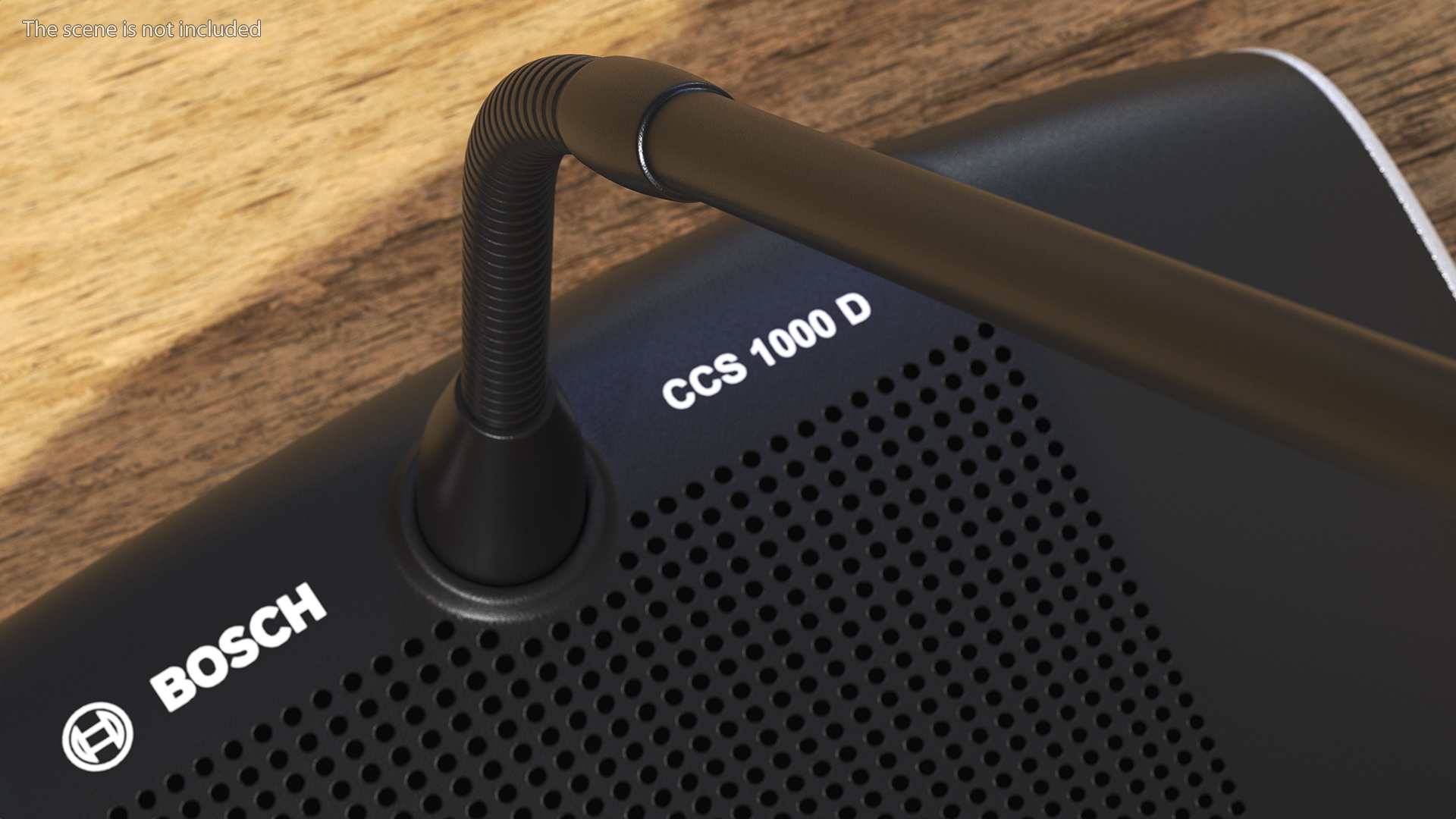 Bosch CCSD Discussion Device with Long Stem Microphone 3D model