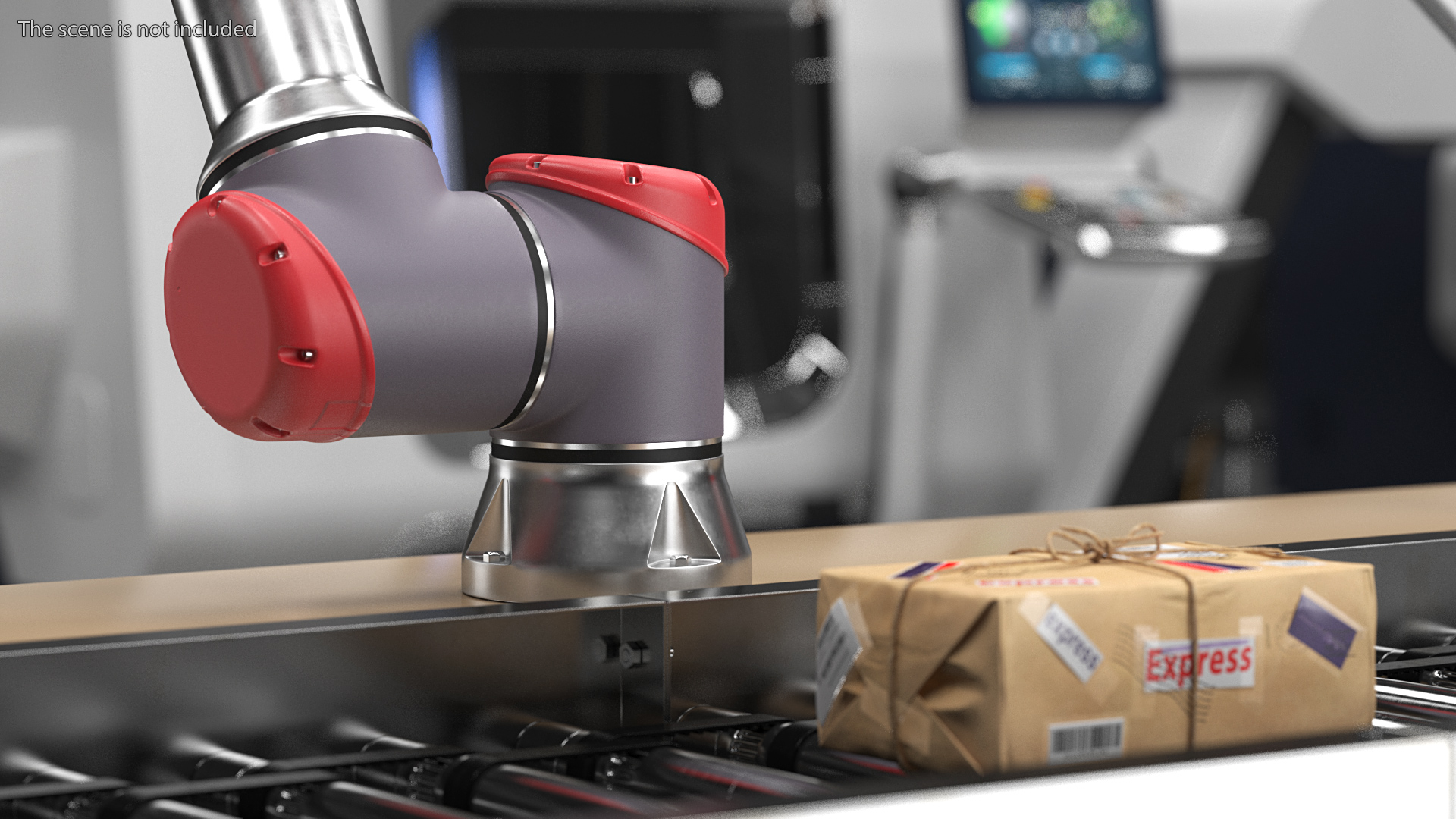 3D Collaborative Robot Rigged