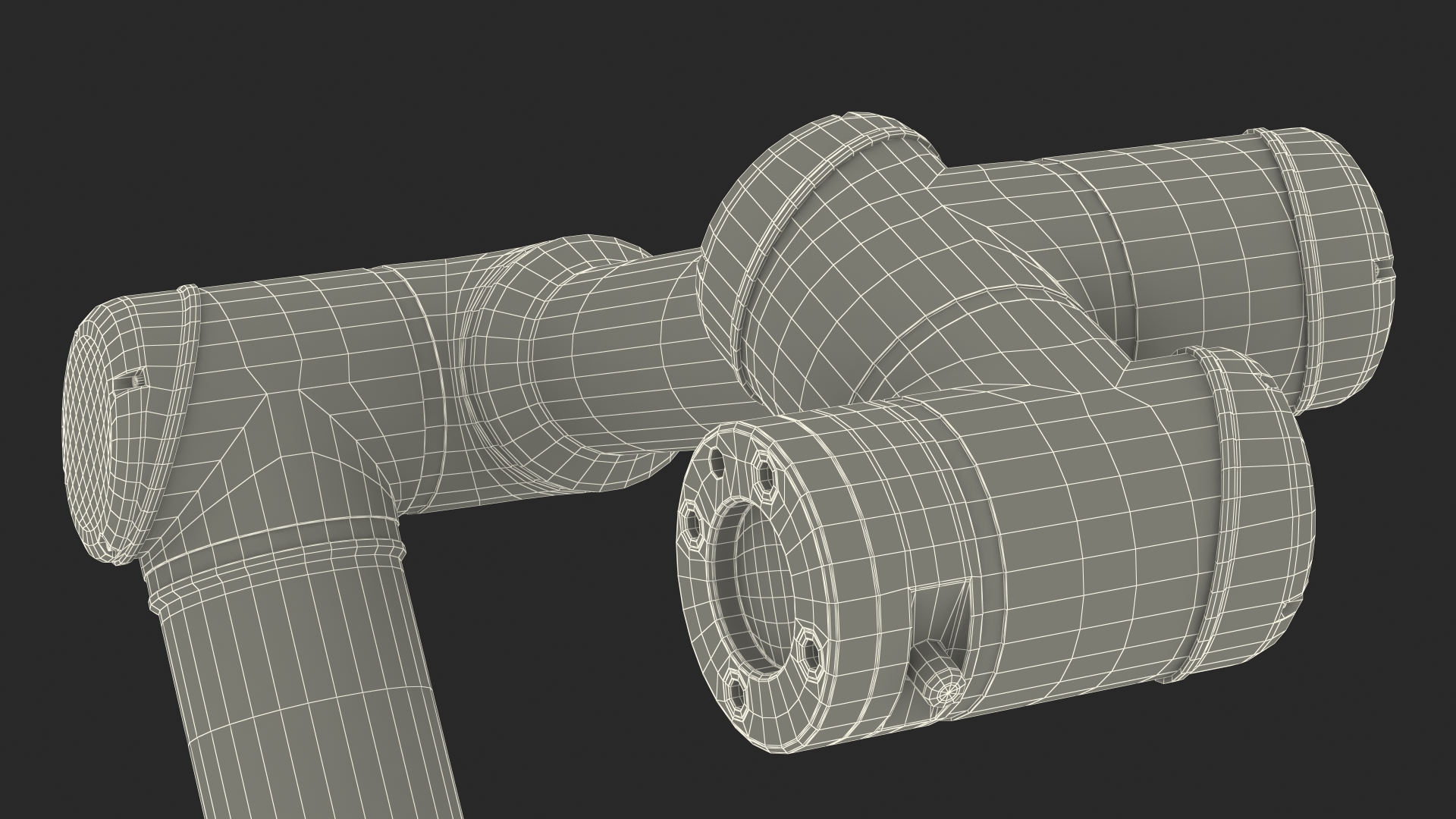 3D Collaborative Robot Rigged