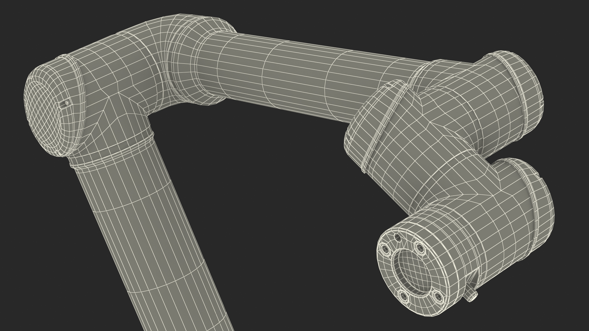 3D Collaborative Robot Rigged