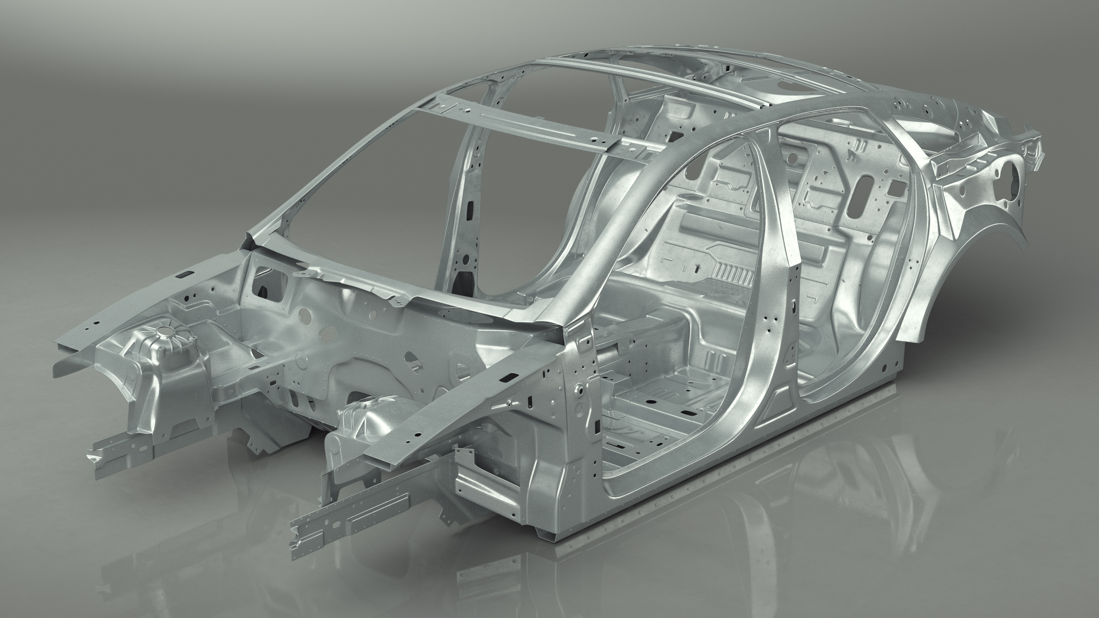 3D Sedan Frame