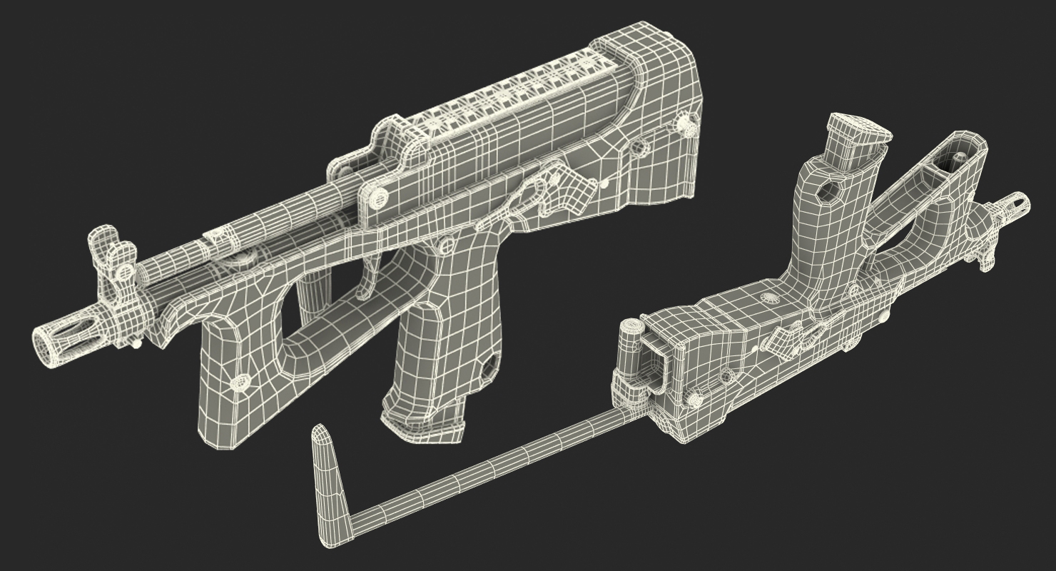 Submachine Gun PP 2000 3D