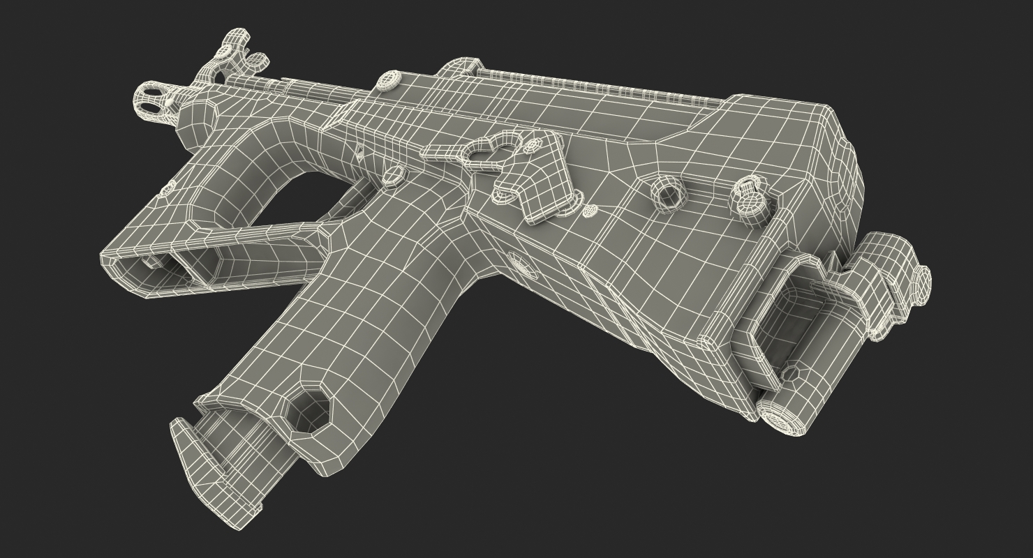 Submachine Gun PP 2000 3D