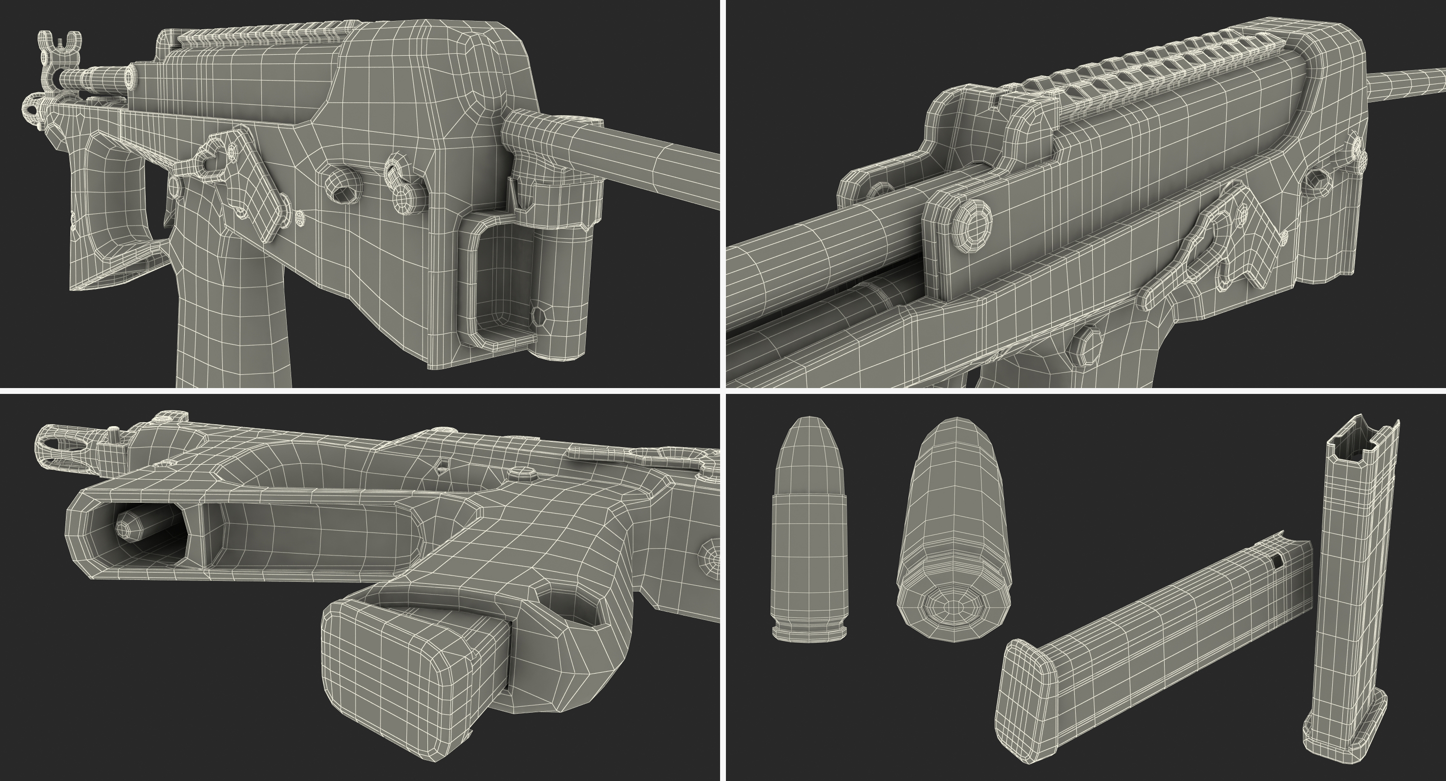 Submachine Gun PP 2000 3D