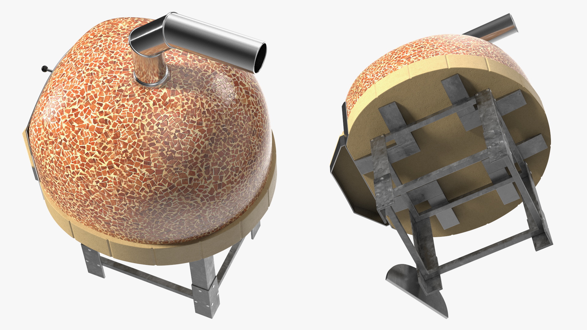 Traditional Pizza Oven ASTerm 3D model