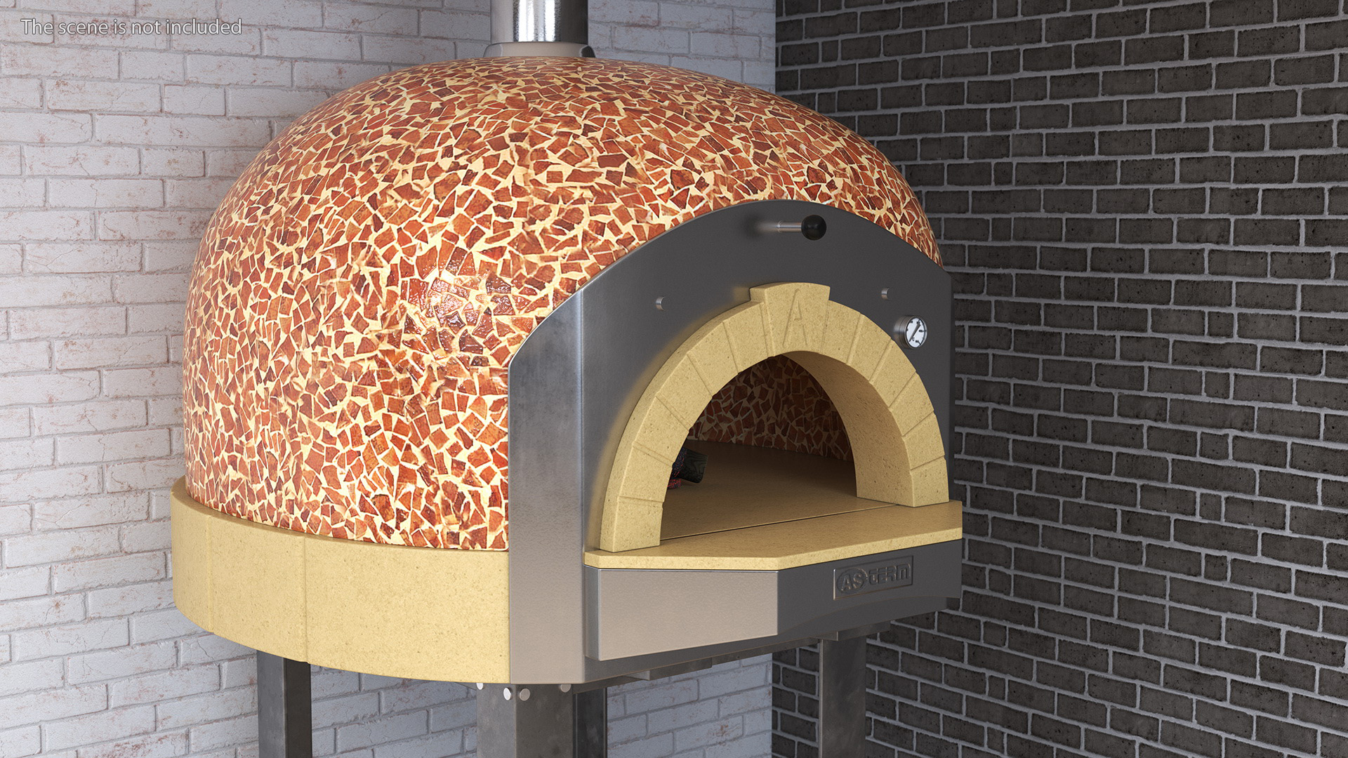 Traditional Pizza Oven ASTerm 3D model