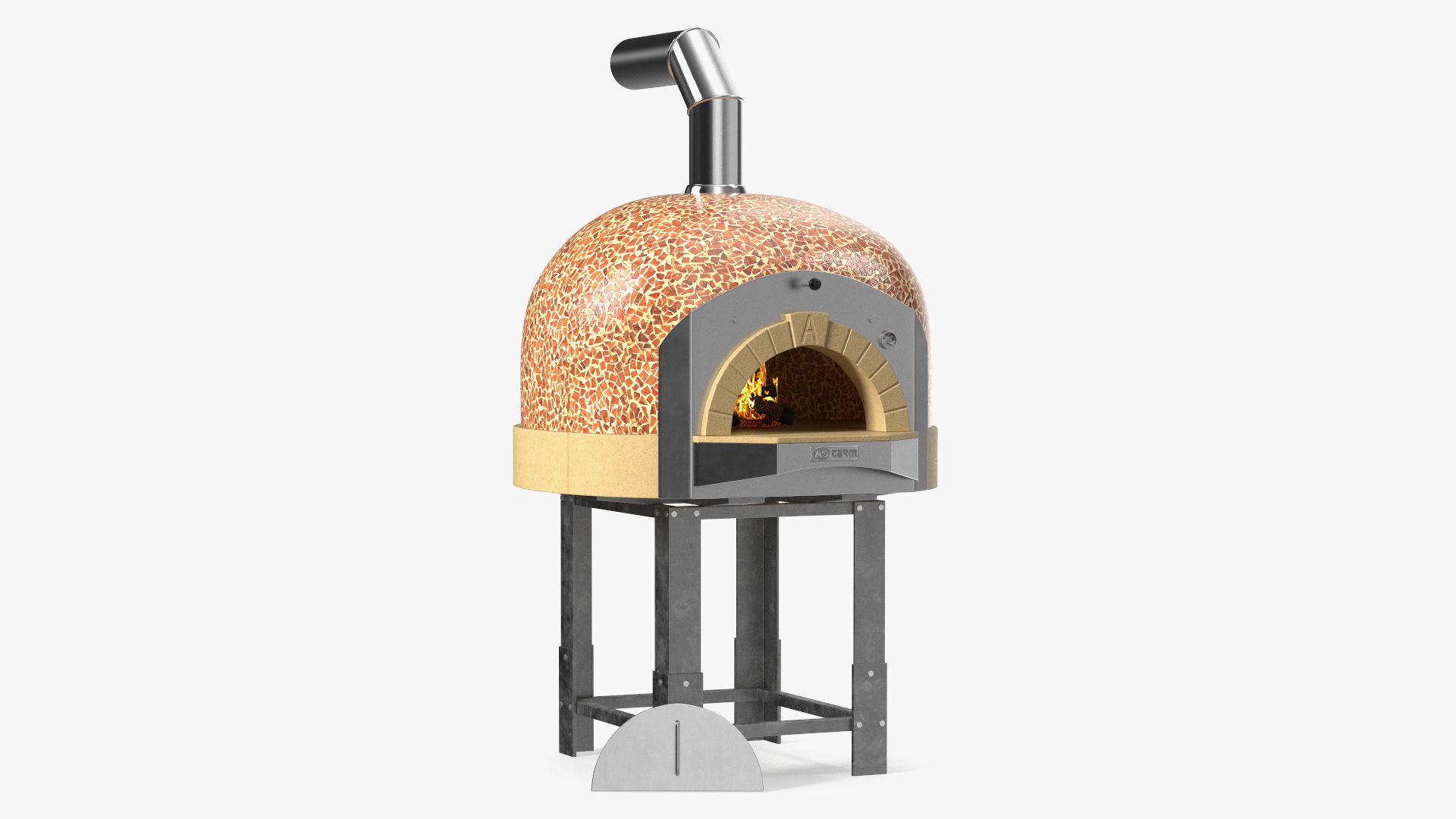 Traditional Pizza Oven ASTerm 3D model