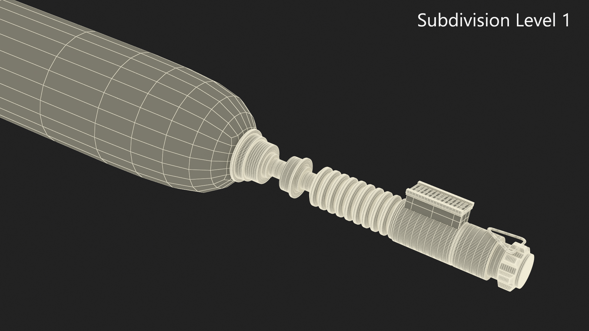 Luke Skywalker Plasma Sword 3D