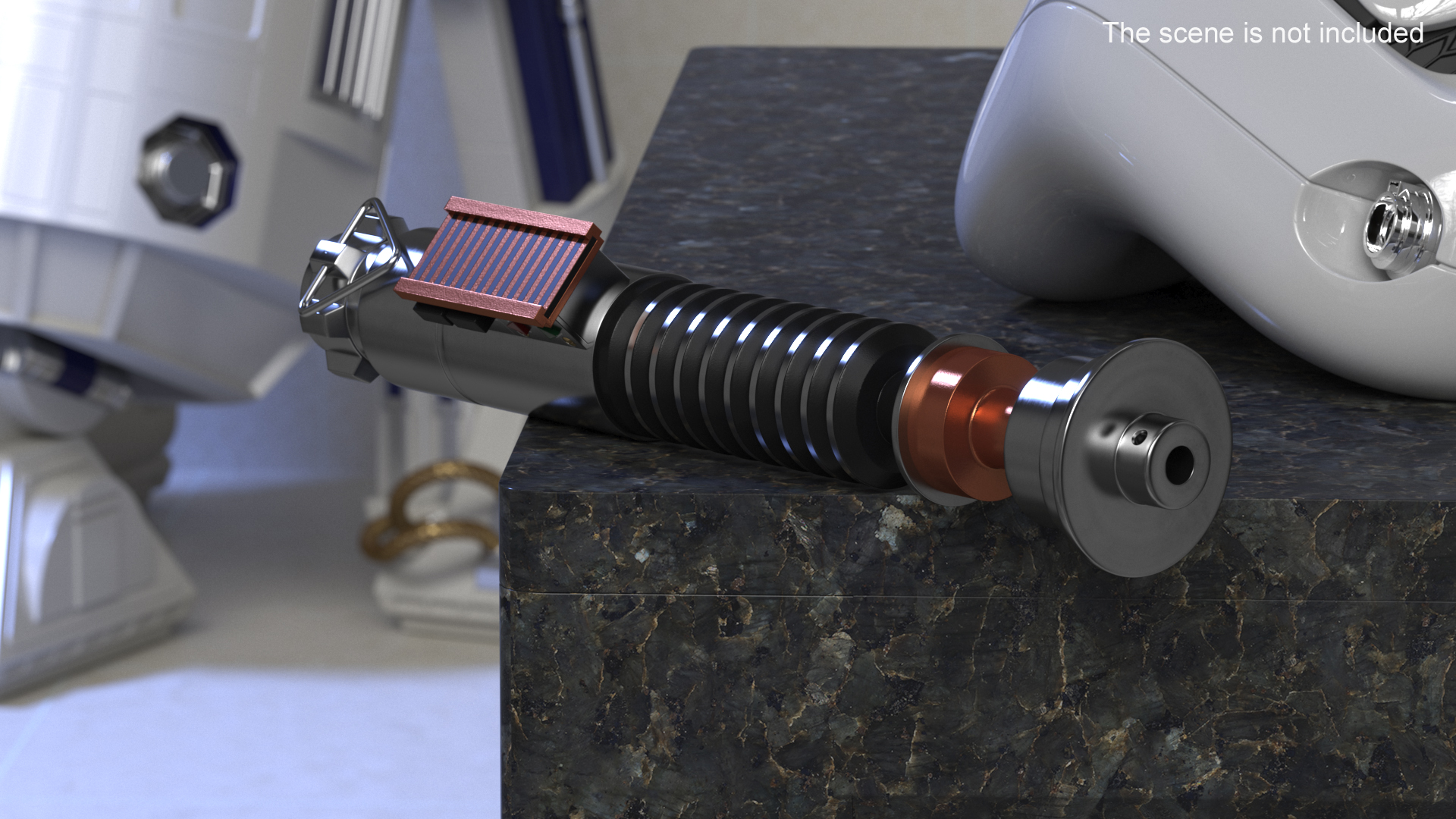 Luke Skywalker Plasma Sword 3D