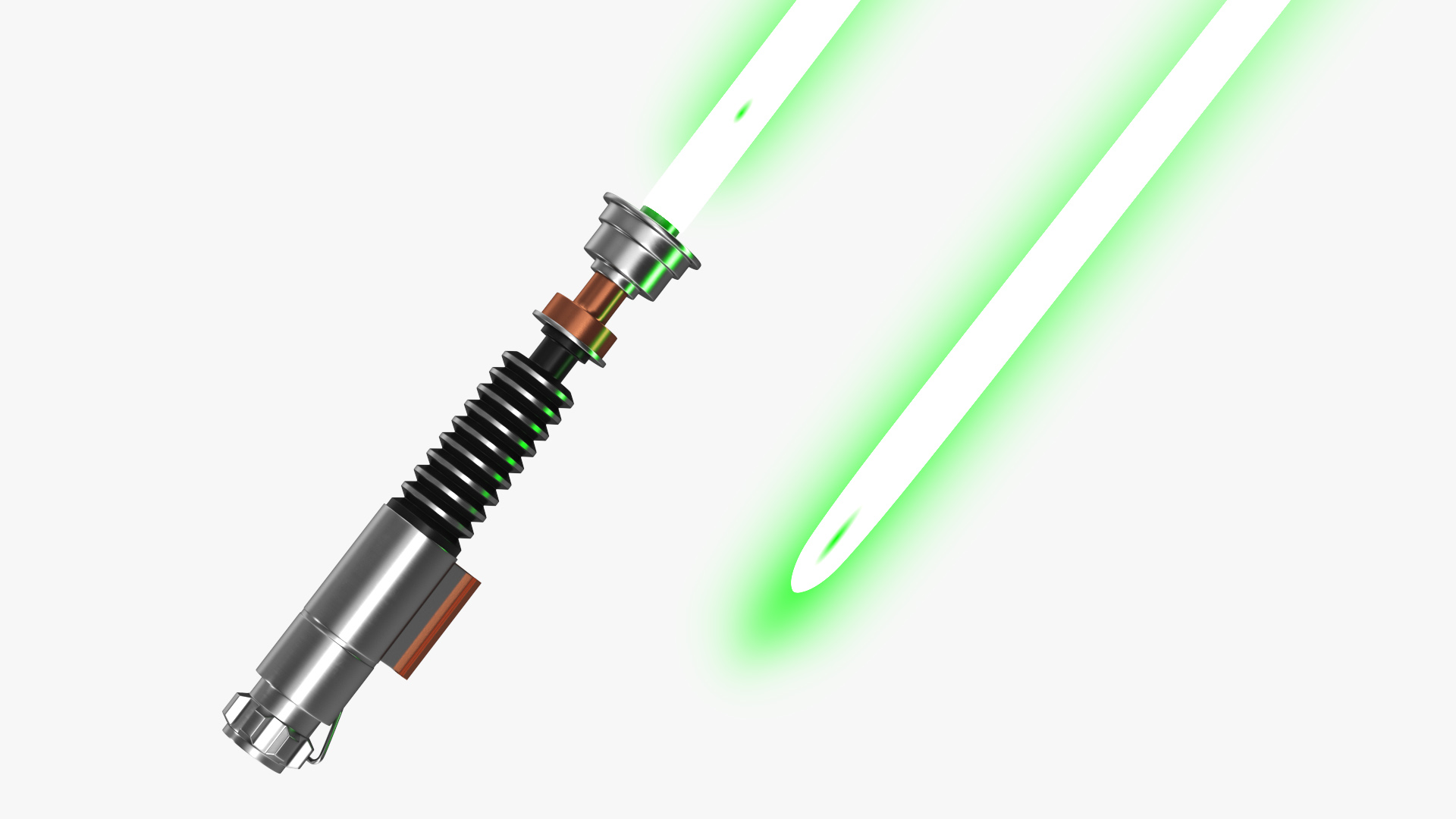 Luke Skywalker Plasma Sword 3D