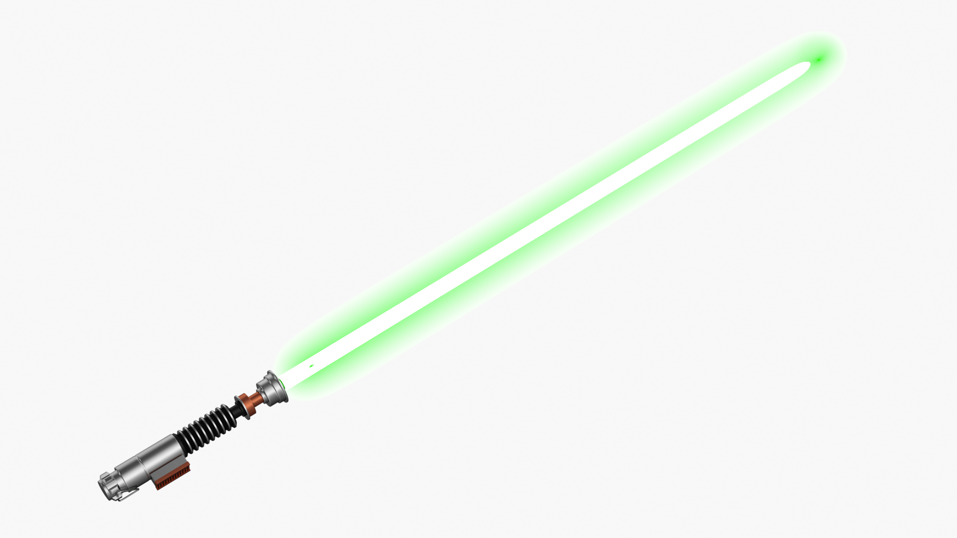 Luke Skywalker Plasma Sword 3D