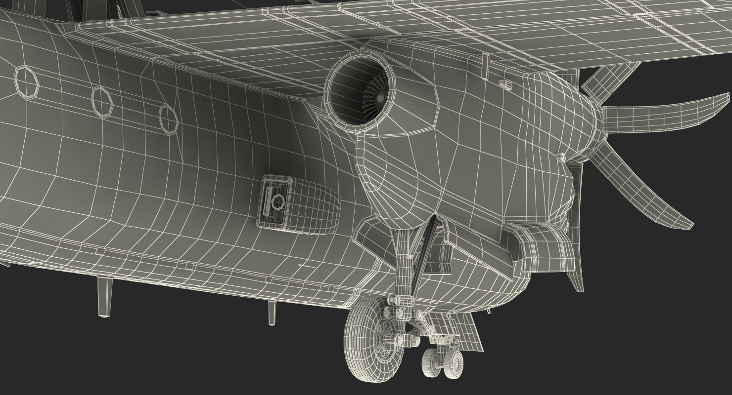 3D Grumman E 2 Hawkeye tactical Early Warning Aircraft