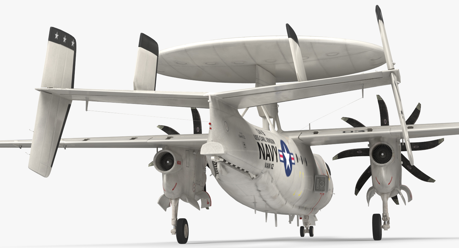 3D Grumman E 2 Hawkeye tactical Early Warning Aircraft