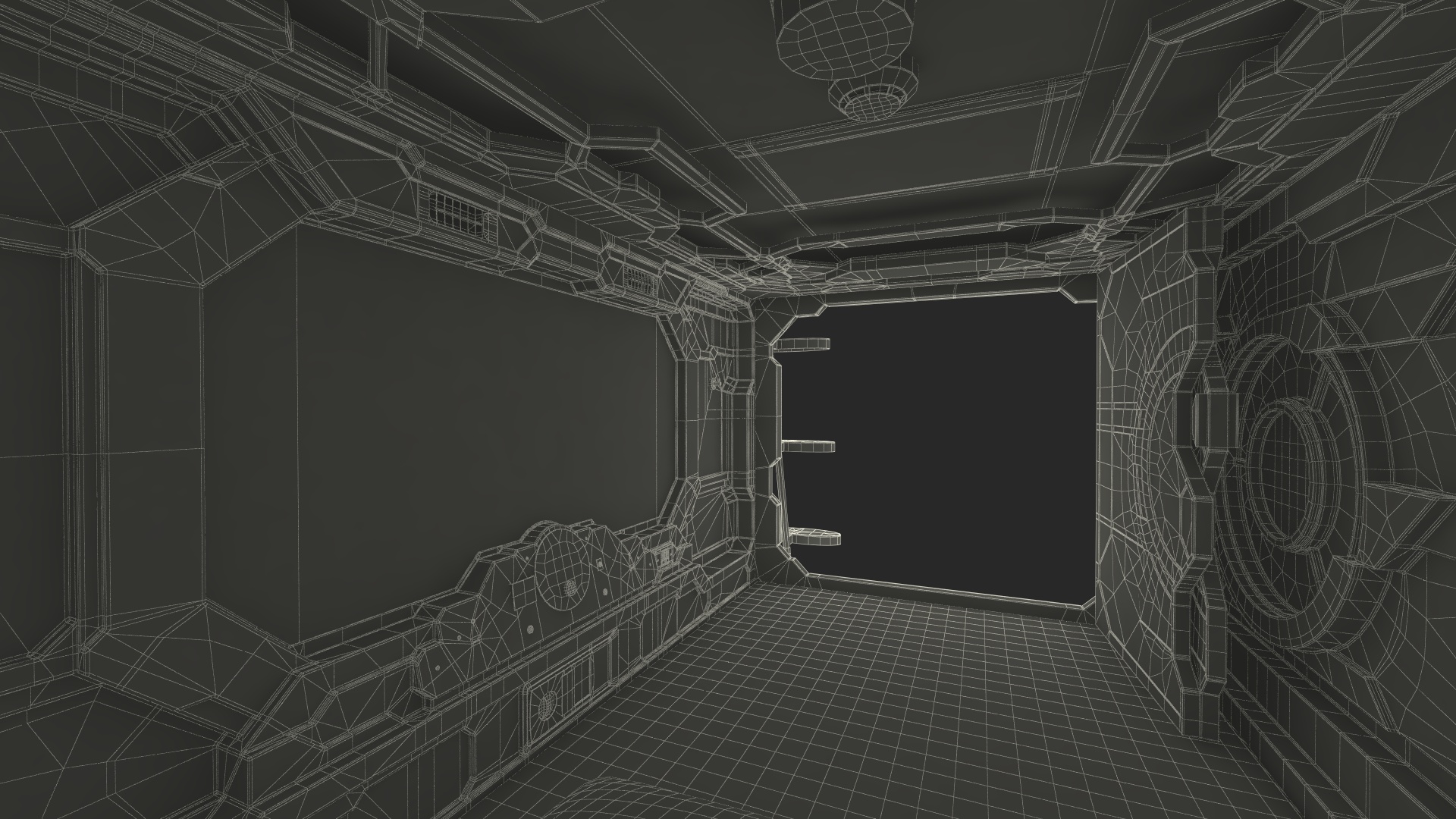 3D Capsule Hotel Pods model