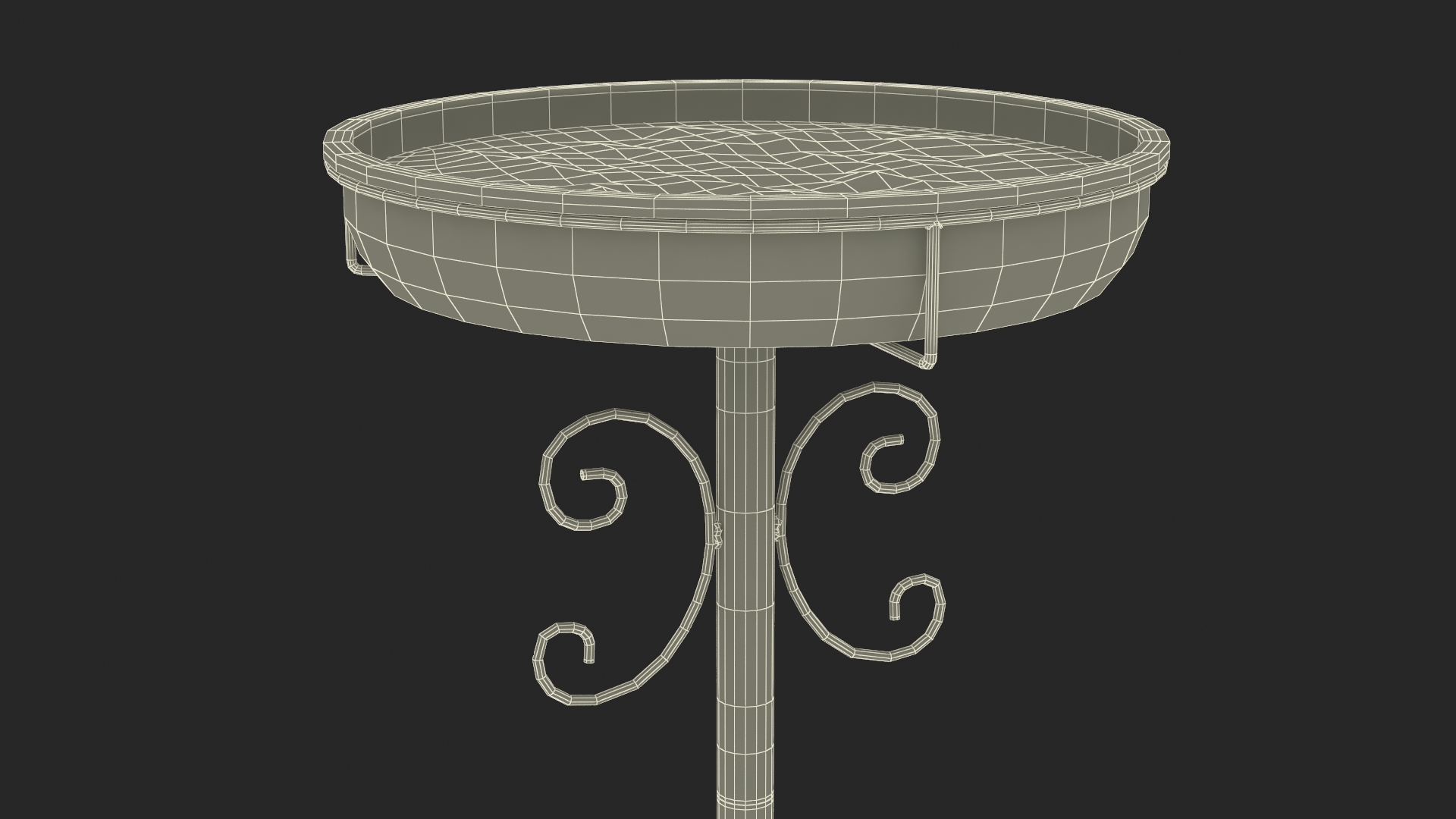 3D model Birdbath