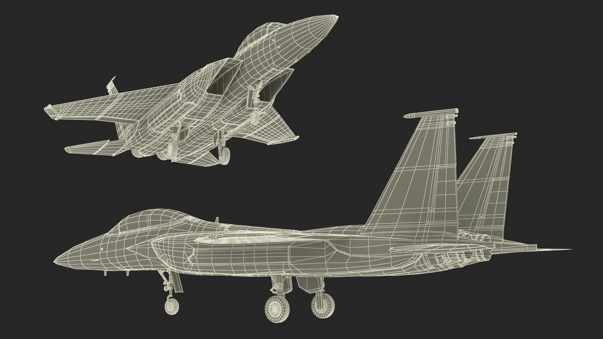 Multirole Strike Fighter 3D model