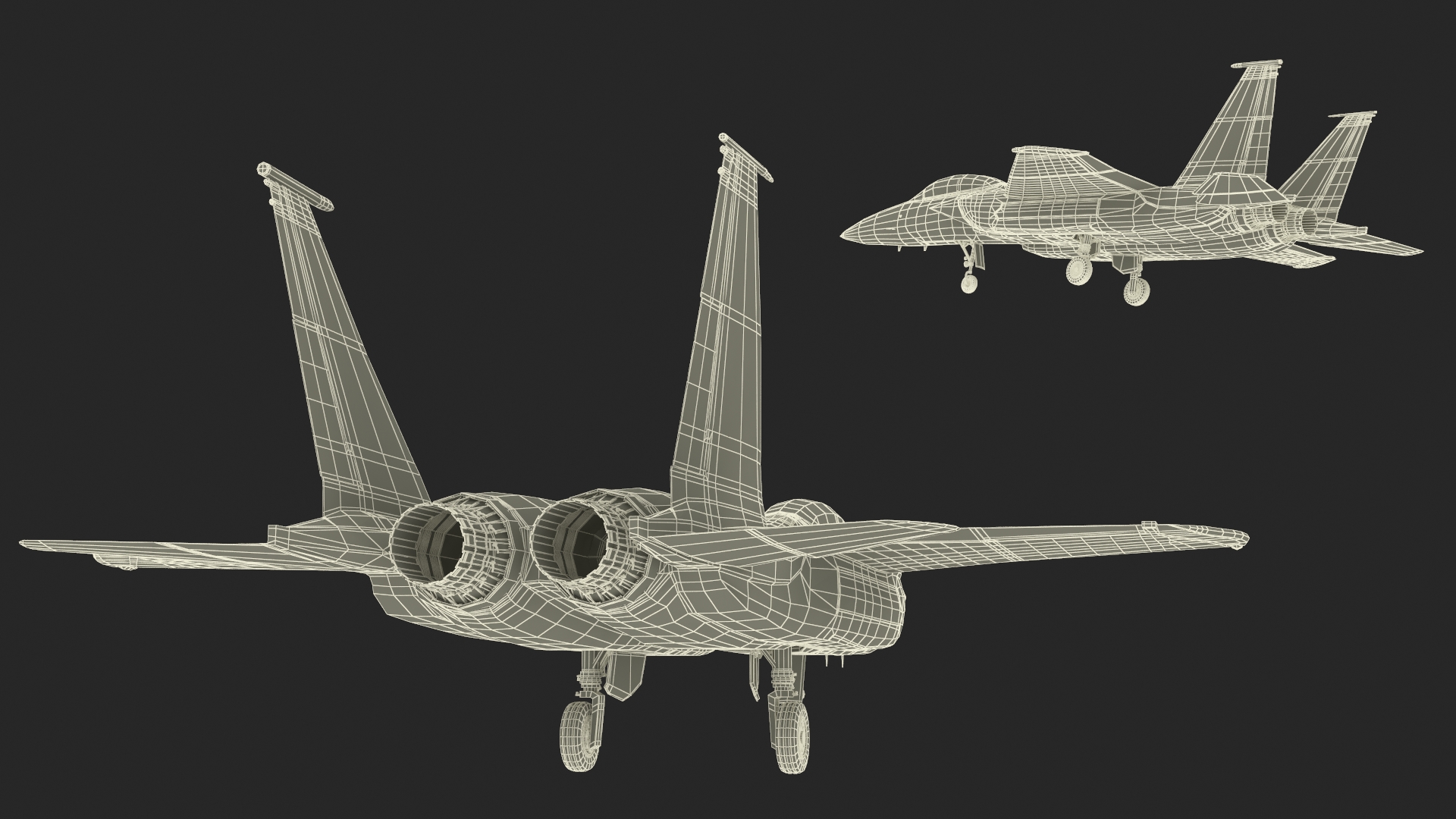 Multirole Strike Fighter 3D model